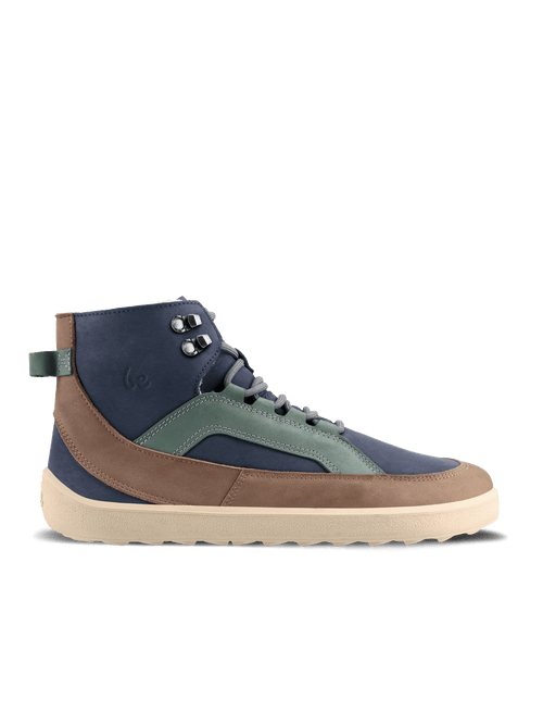 Barefoot Boots Be Lenka York - Navy, Brown & Beige - Barefoot Shoe Store