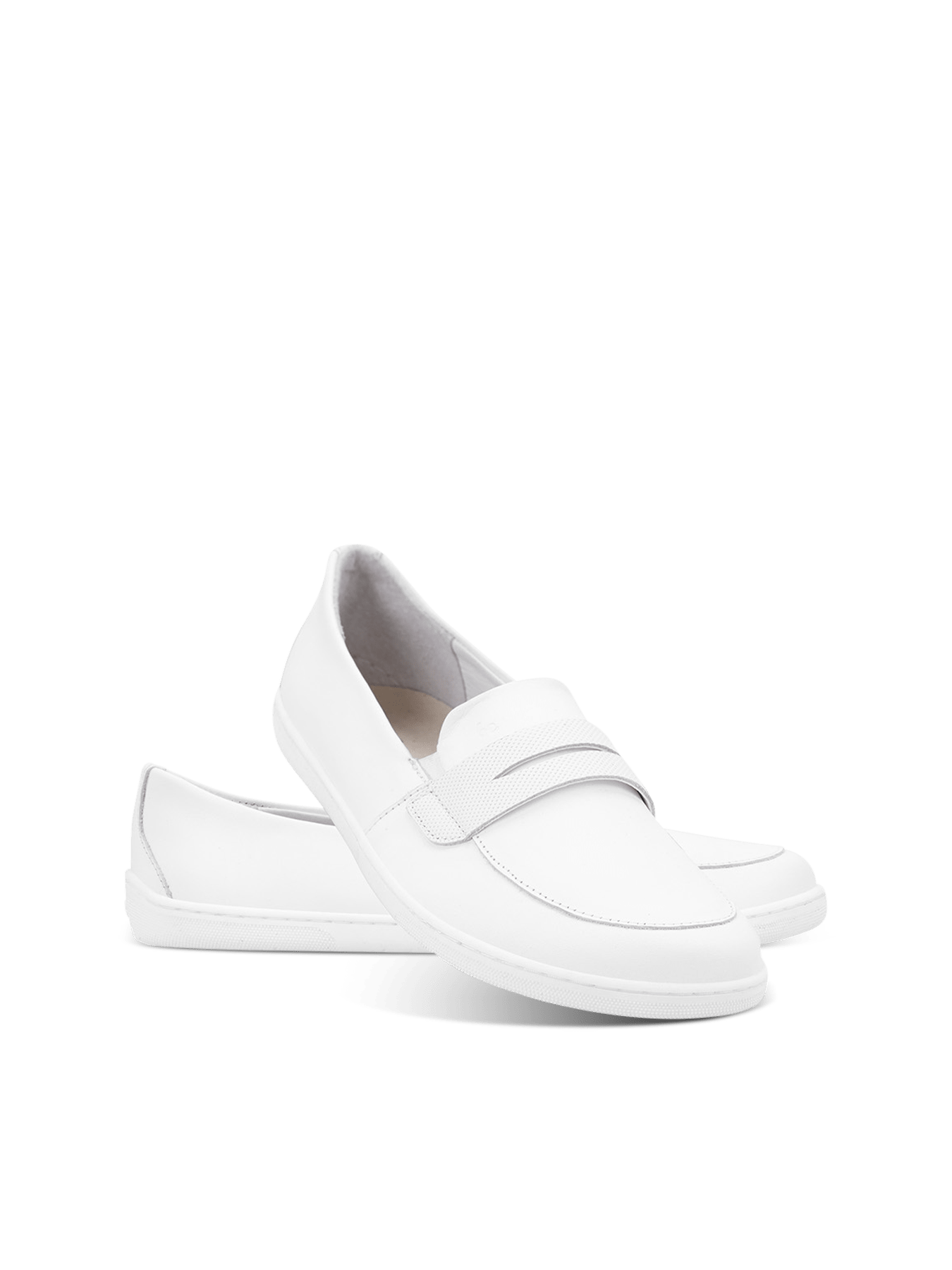 Barefoot Moccasins Be Lenka Buena - All White - Barefoot Shoe Store