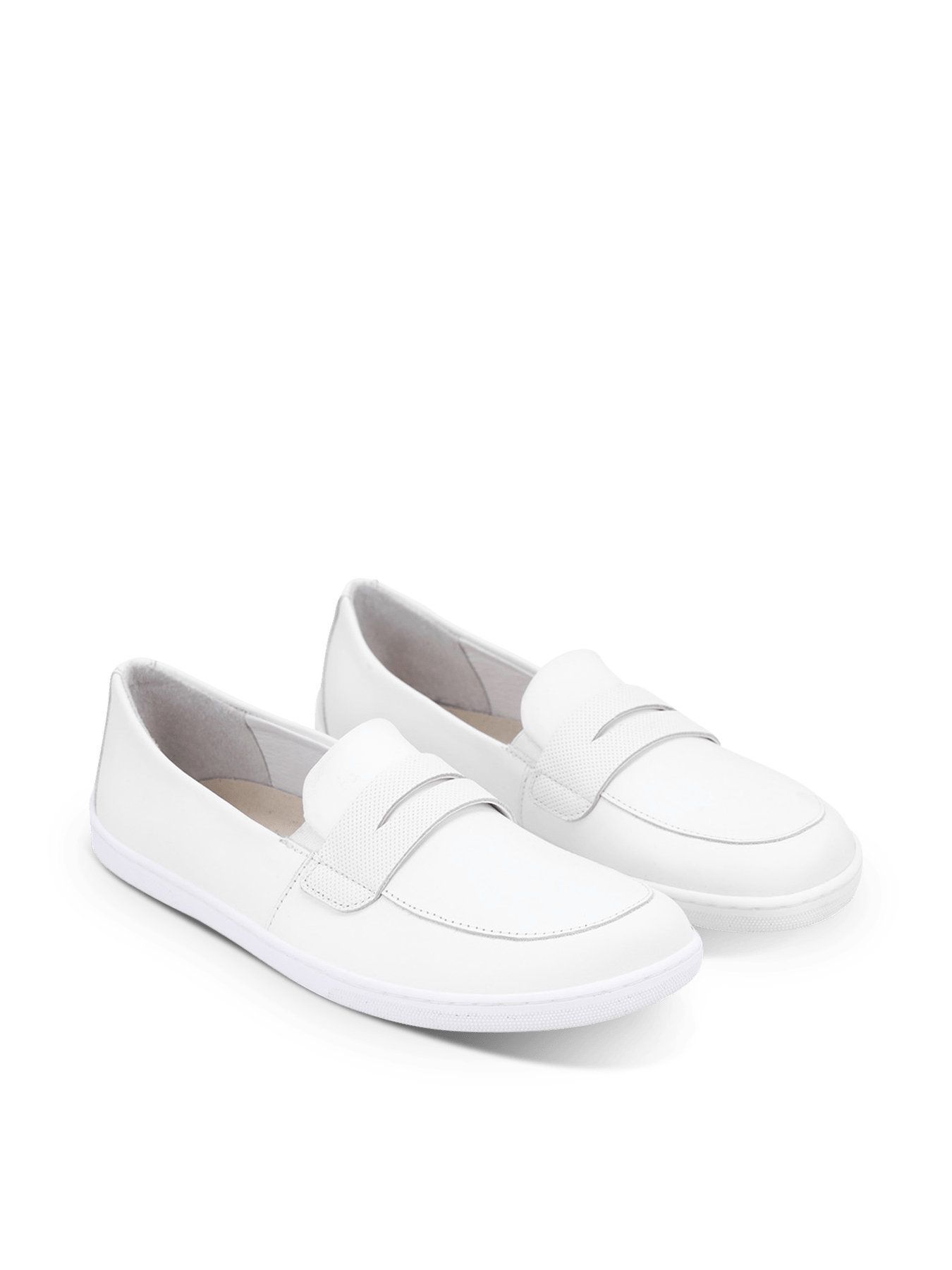 Barefoot Moccasins Be Lenka Buena - All White - Barefoot Shoe Store