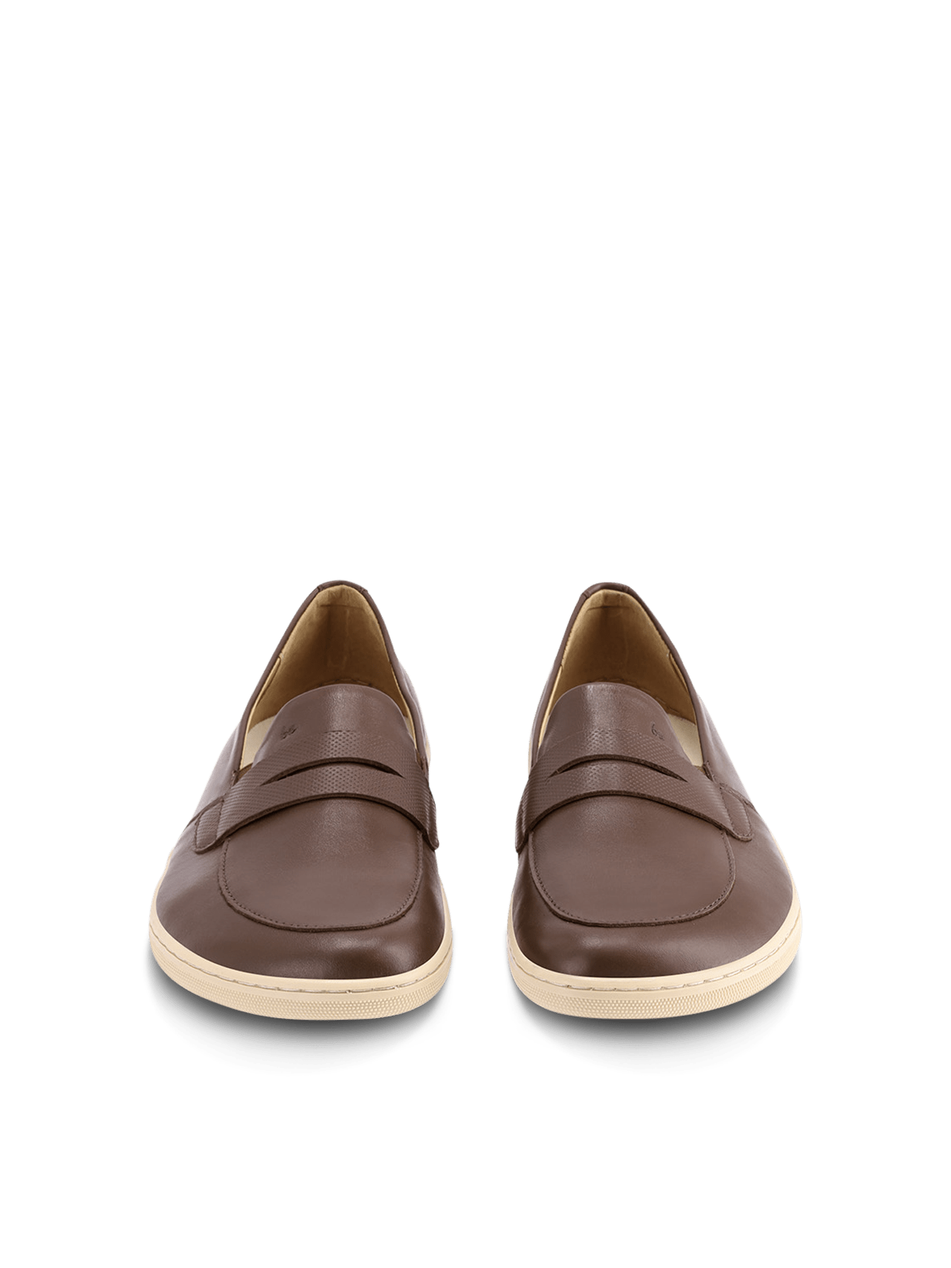 Barefoot Moccasins Be Lenka Buena - Dark Brown & Beige - Barefoot Shoe Store