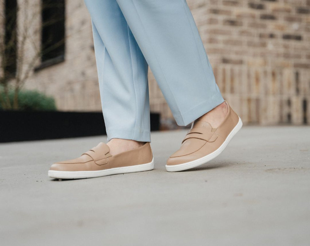 Barefoot Moccasins Be Lenka Buena - Latte Brown - Barefoot Shoe Store