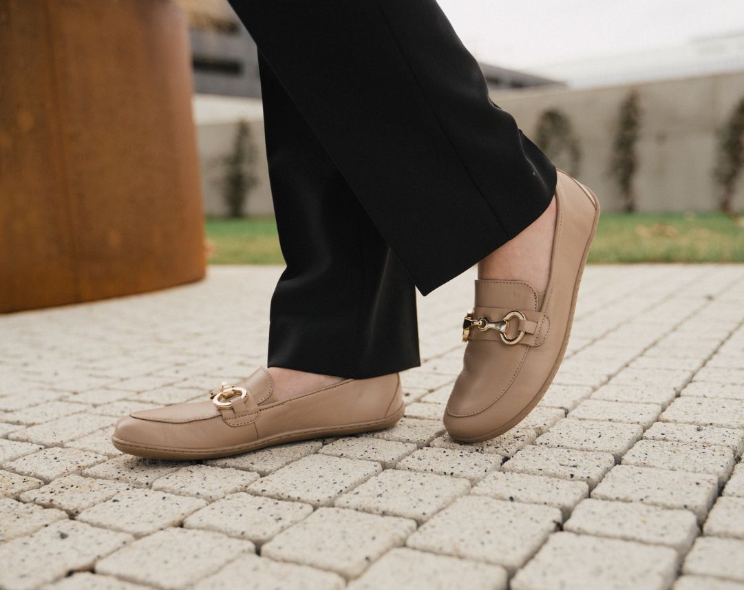 Barefoot Moccasins Be Lenka Viva - Latte Brown - Barefoot Shoe Store