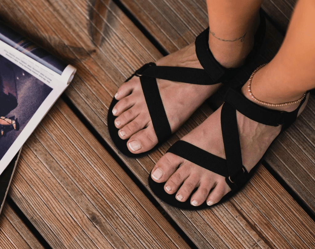 Barefoot Sandals - Be Lenka Flexi - Black - Barefoot Shoe Store
