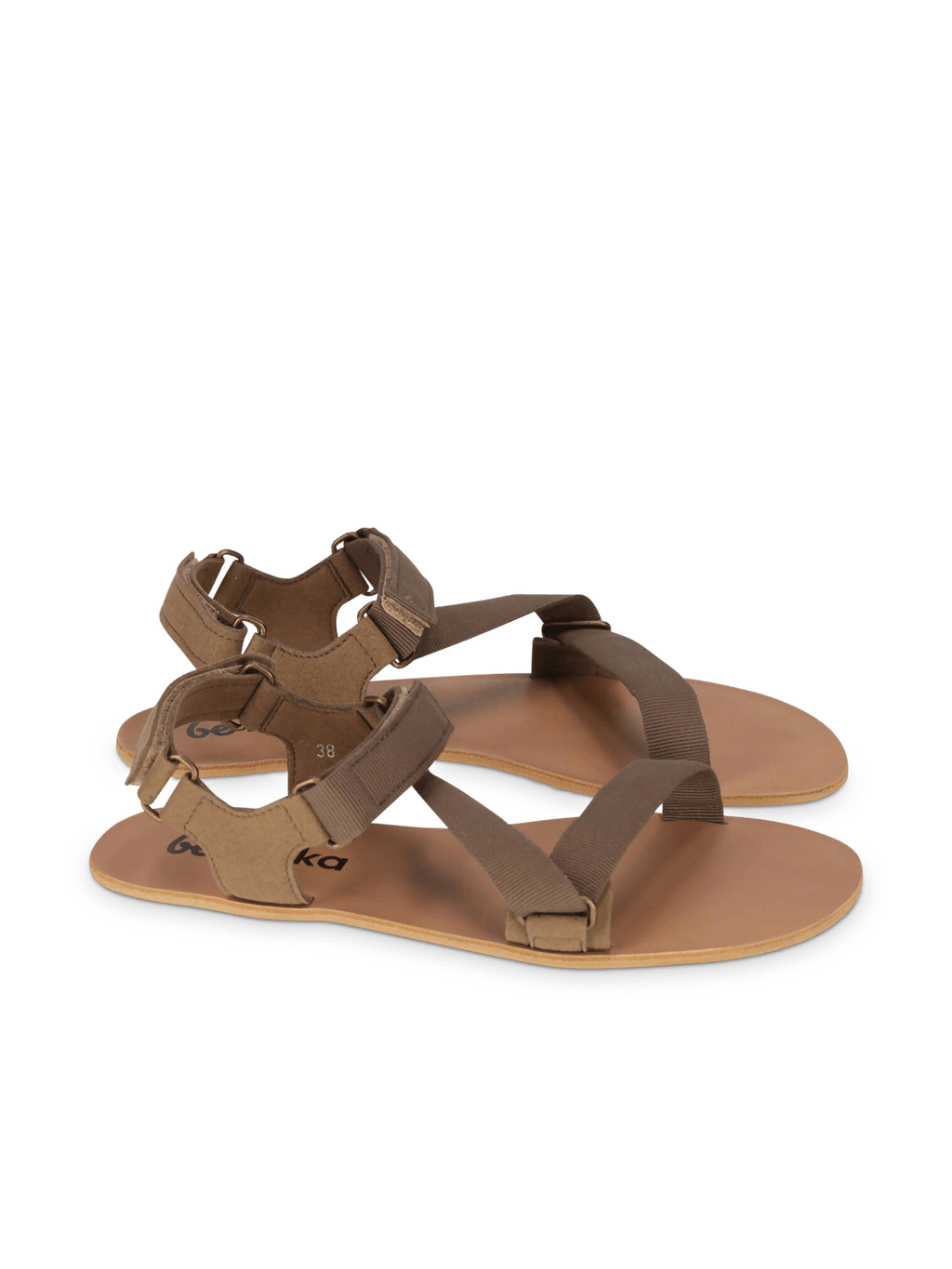 Barefoot Sandals - Be Lenka Flexi - Olive Green - Barefoot Shoe Store