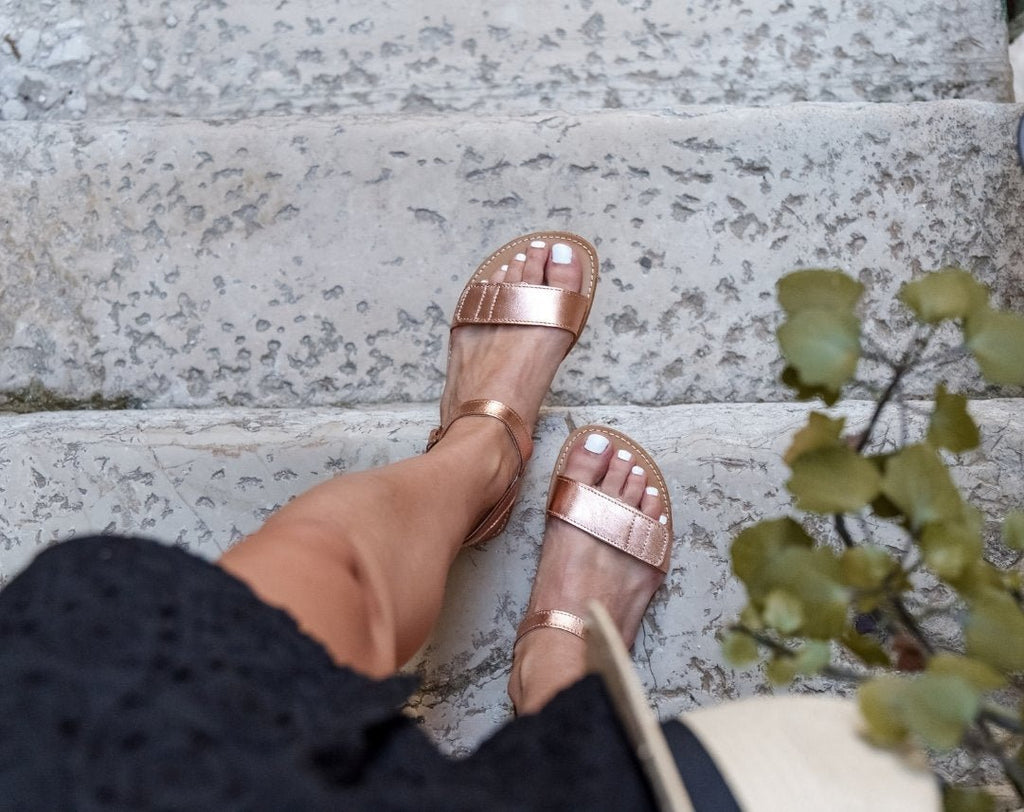 Barefoot Sandals - Be Lenka Grace - Rose Gold - Barefoot Shoe Store