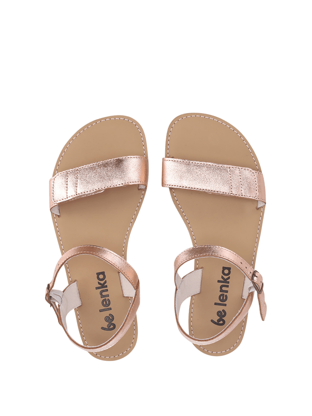 Barefoot Sandals - Be Lenka Grace - Rose Gold - Barefoot Shoe Store