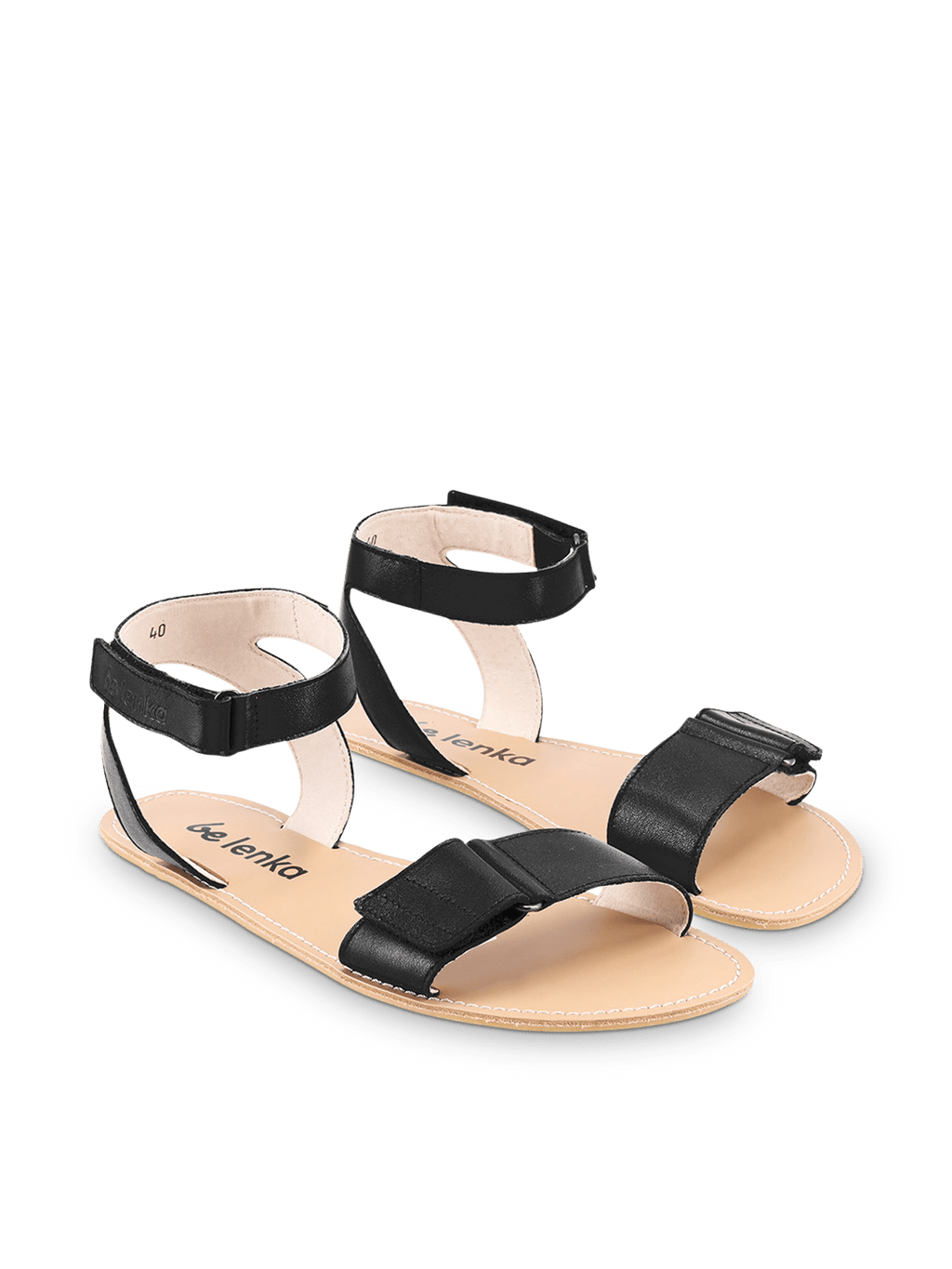 Barefoot Sandals - Be Lenka Iris - Black - Barefoot Shoe Store