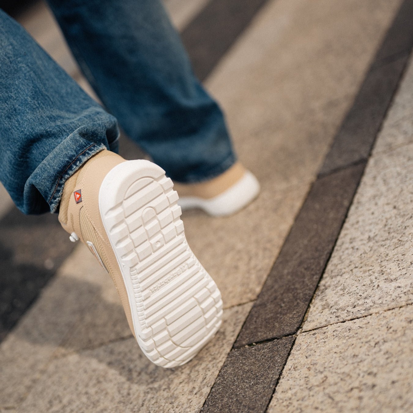 Barefoot Shoes Barebarics UrbanEdge - Beige - Barefoot Shoe Store
