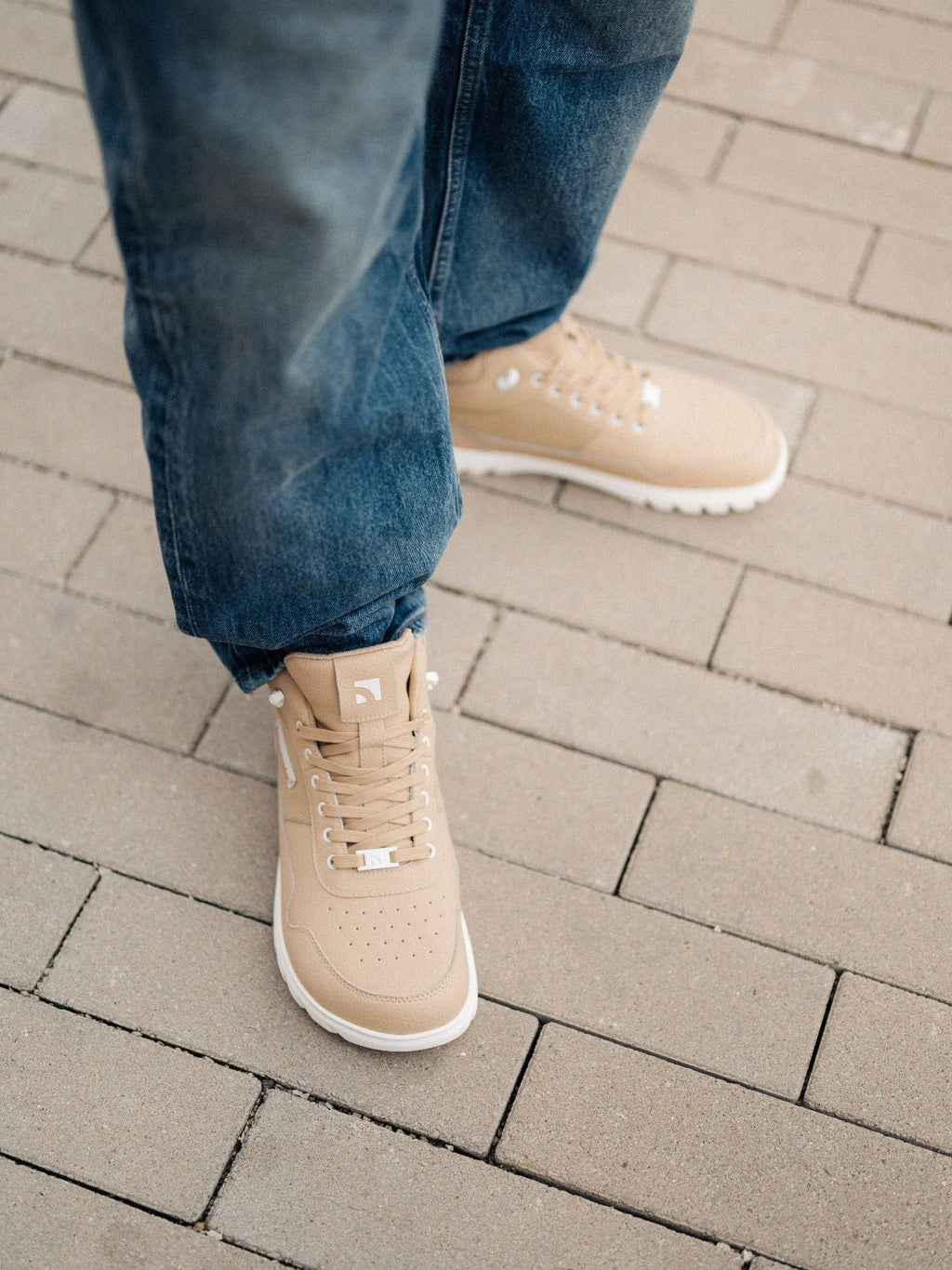 Barefoot Shoes Barebarics UrbanEdge - Beige - Barefoot Shoe Store