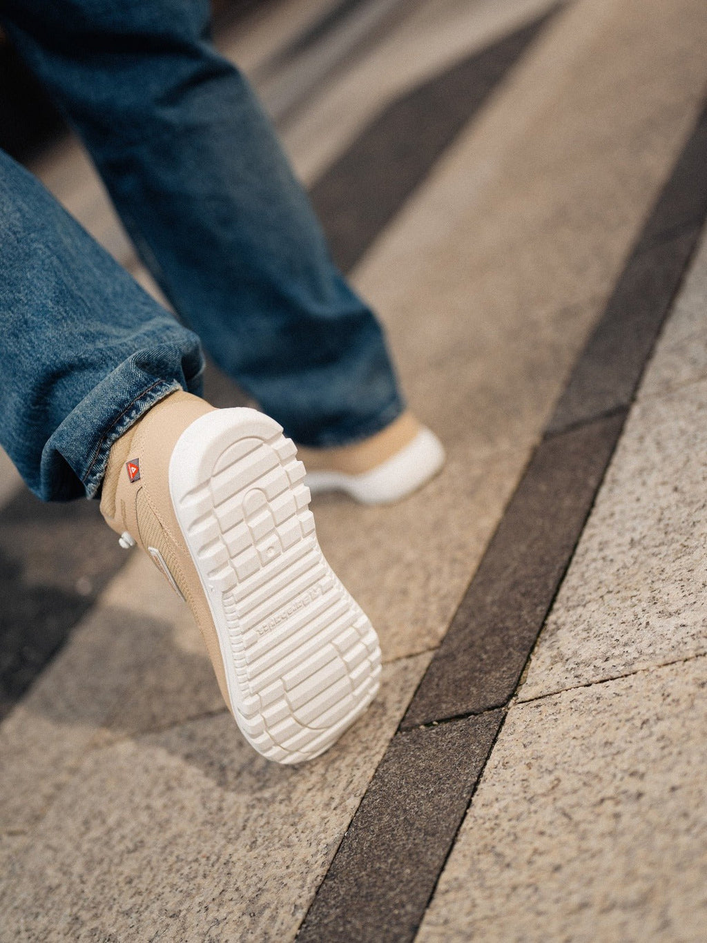 Barefoot Shoes Barebarics UrbanEdge - Beige - Barefoot Shoe Store
