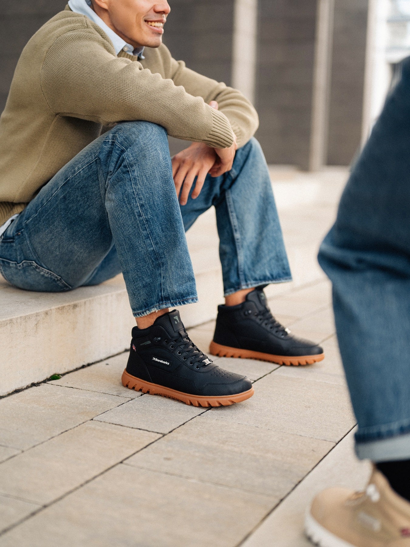 Barefoot Shoes Barebarics UrbanEdge - Black - Barefoot Shoe Store