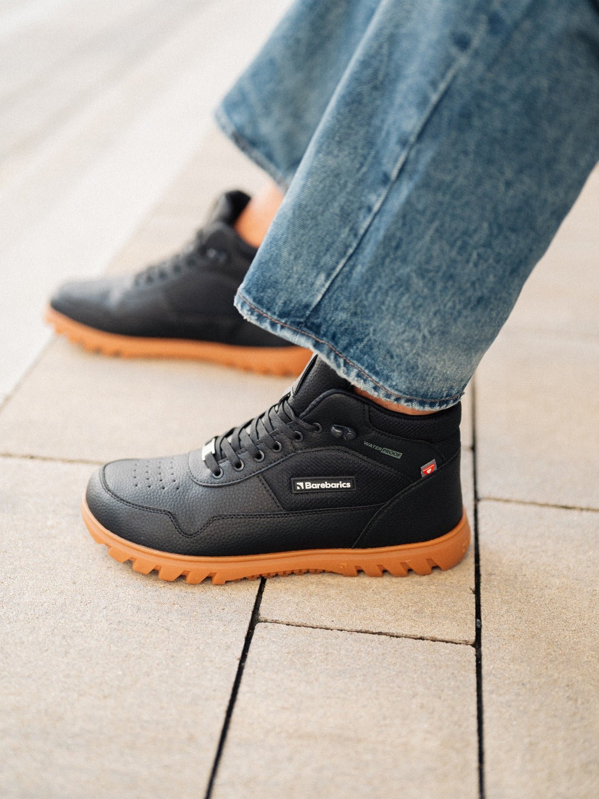 Barefoot Shoes Barebarics UrbanEdge - Black - Barefoot Shoe Store