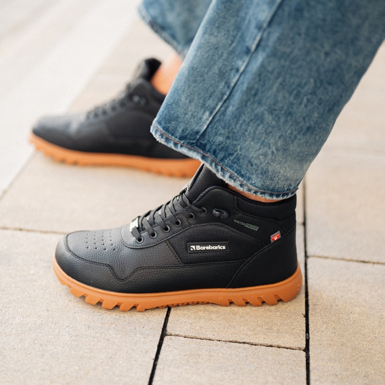 Barefoot Shoes Barebarics UrbanEdge - Black - Barefoot Shoe Store