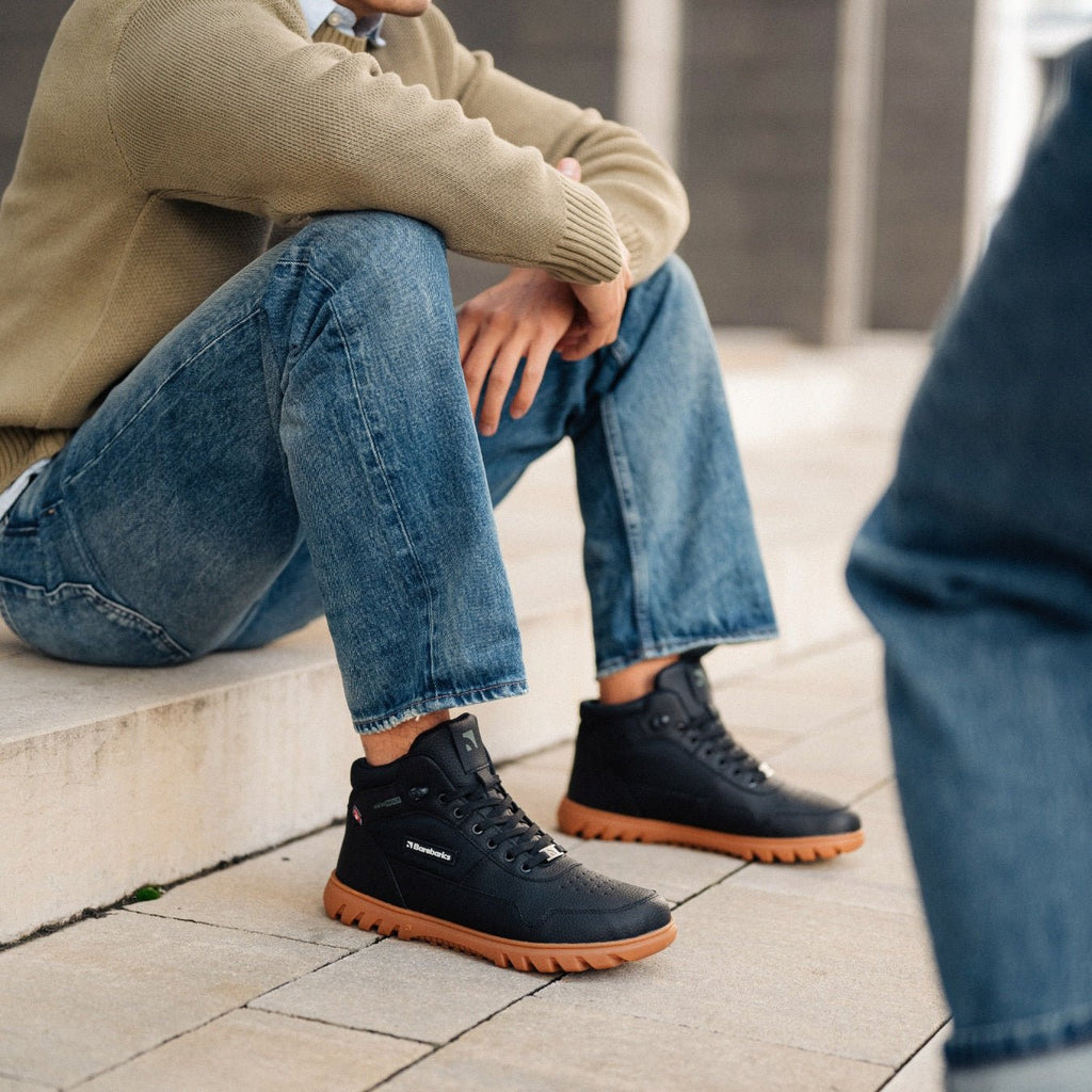 Barefoot Shoes Barebarics UrbanEdge - Black - Barefoot Shoe Store