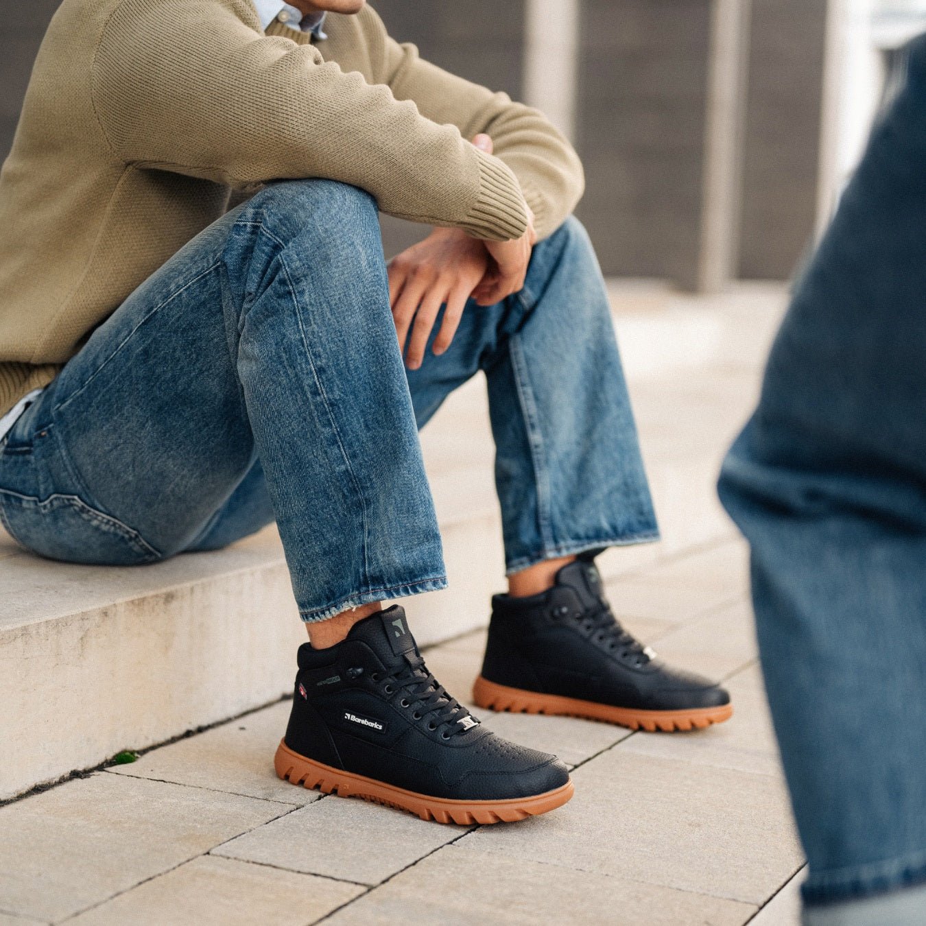 Barefoot Shoes Barebarics UrbanEdge - Black - Barefoot Shoe Store