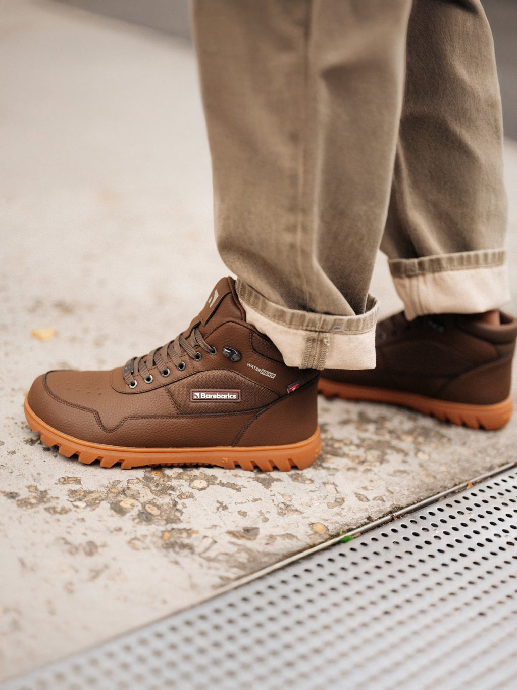 Barefoot Shoes Barebarics UrbanEdge - Dark Brown - Barefoot Shoe Store