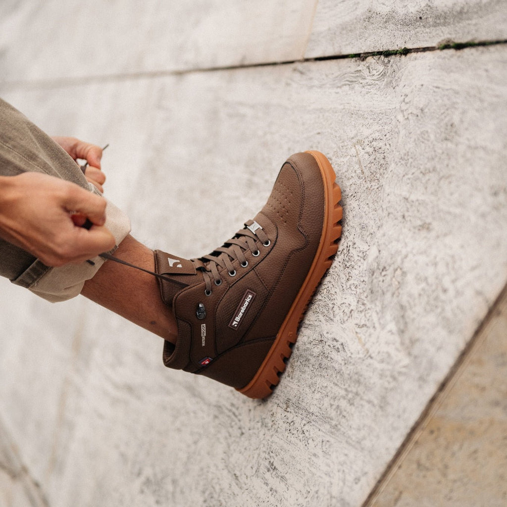 Barefoot Shoes Barebarics UrbanEdge - Dark Brown - Barefoot Shoe Store