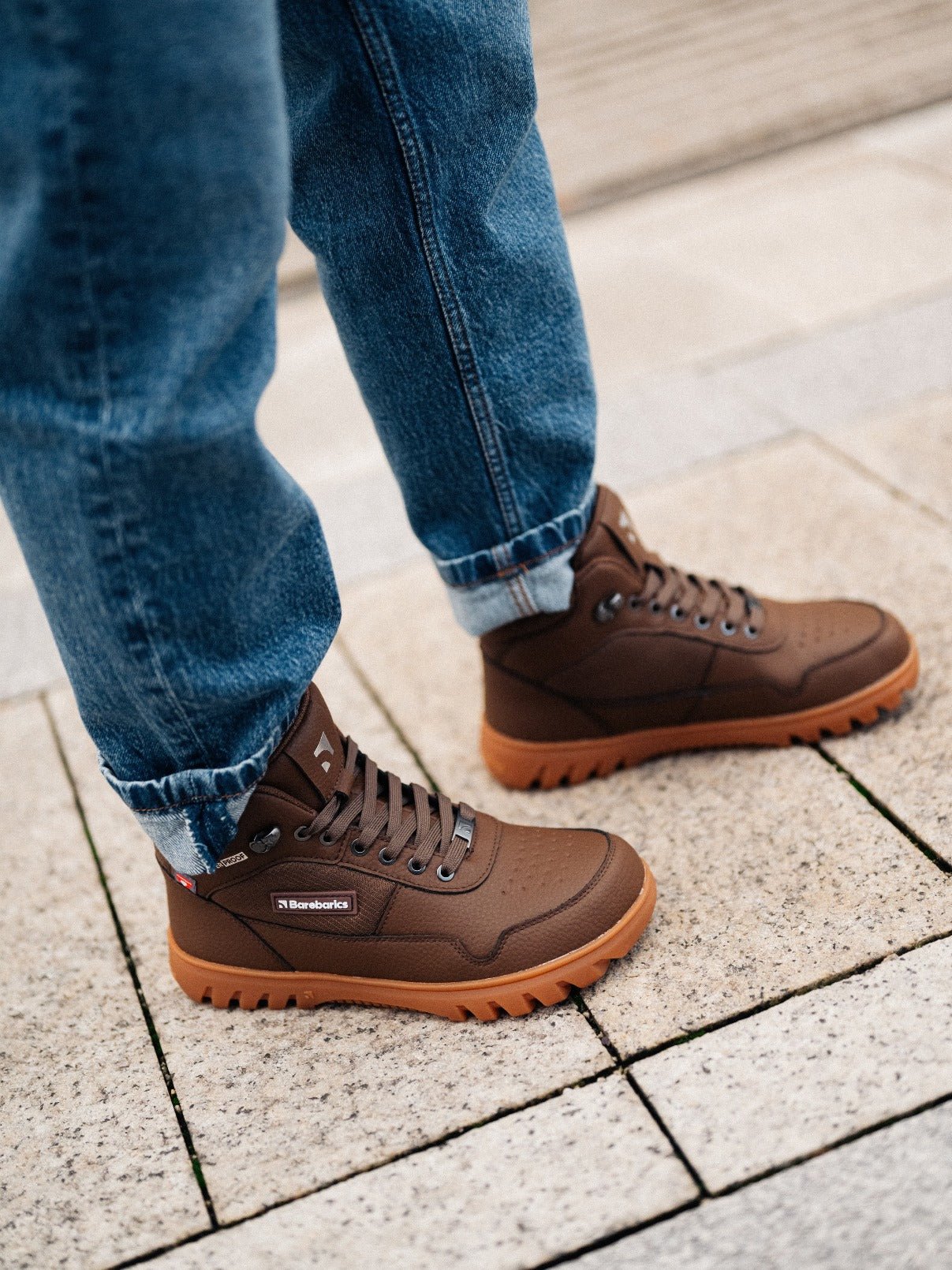 Barefoot Shoes Barebarics UrbanEdge - Dark Brown - Barefoot Shoe Store