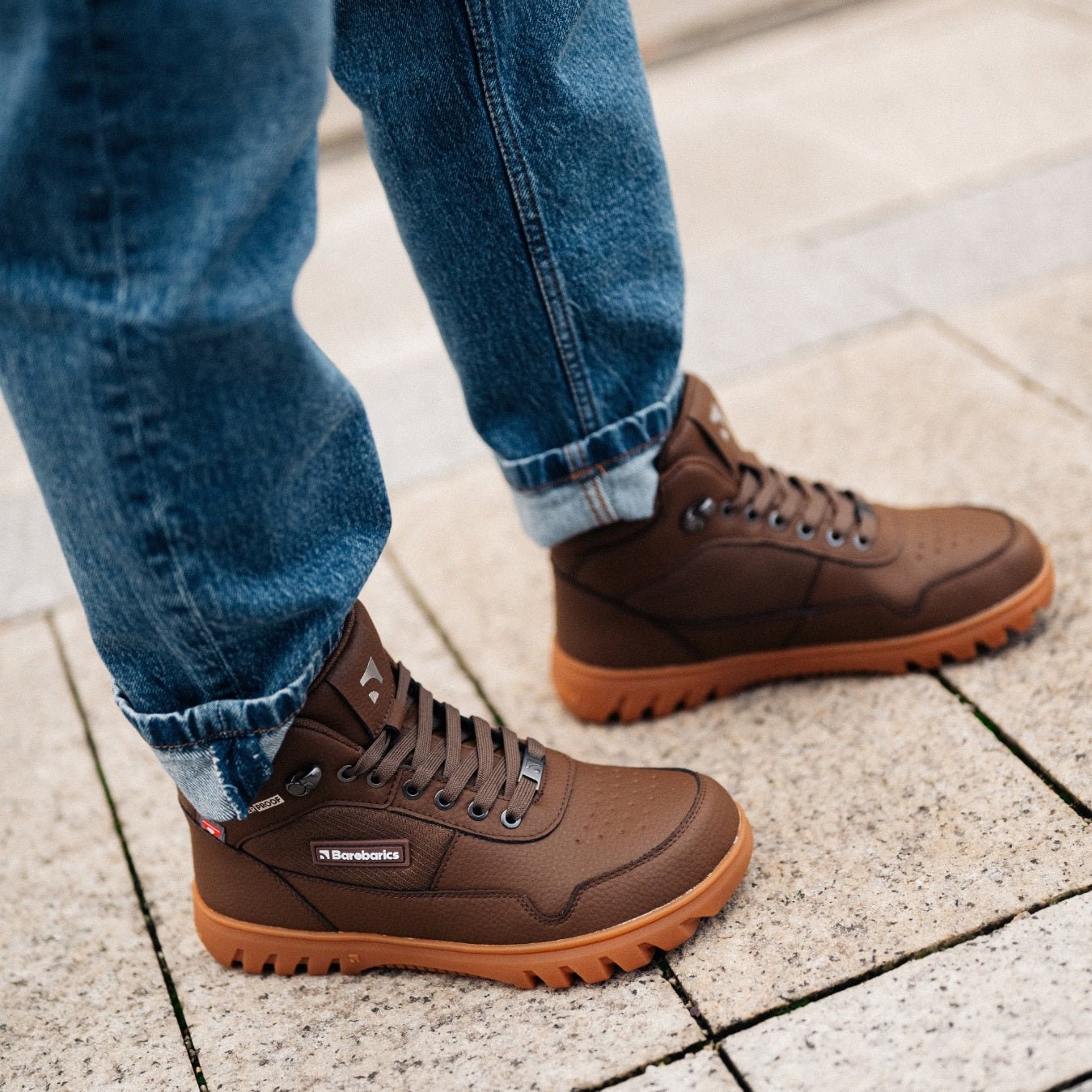 Barefoot Shoes Barebarics UrbanEdge - Dark Brown - Barefoot Shoe Store