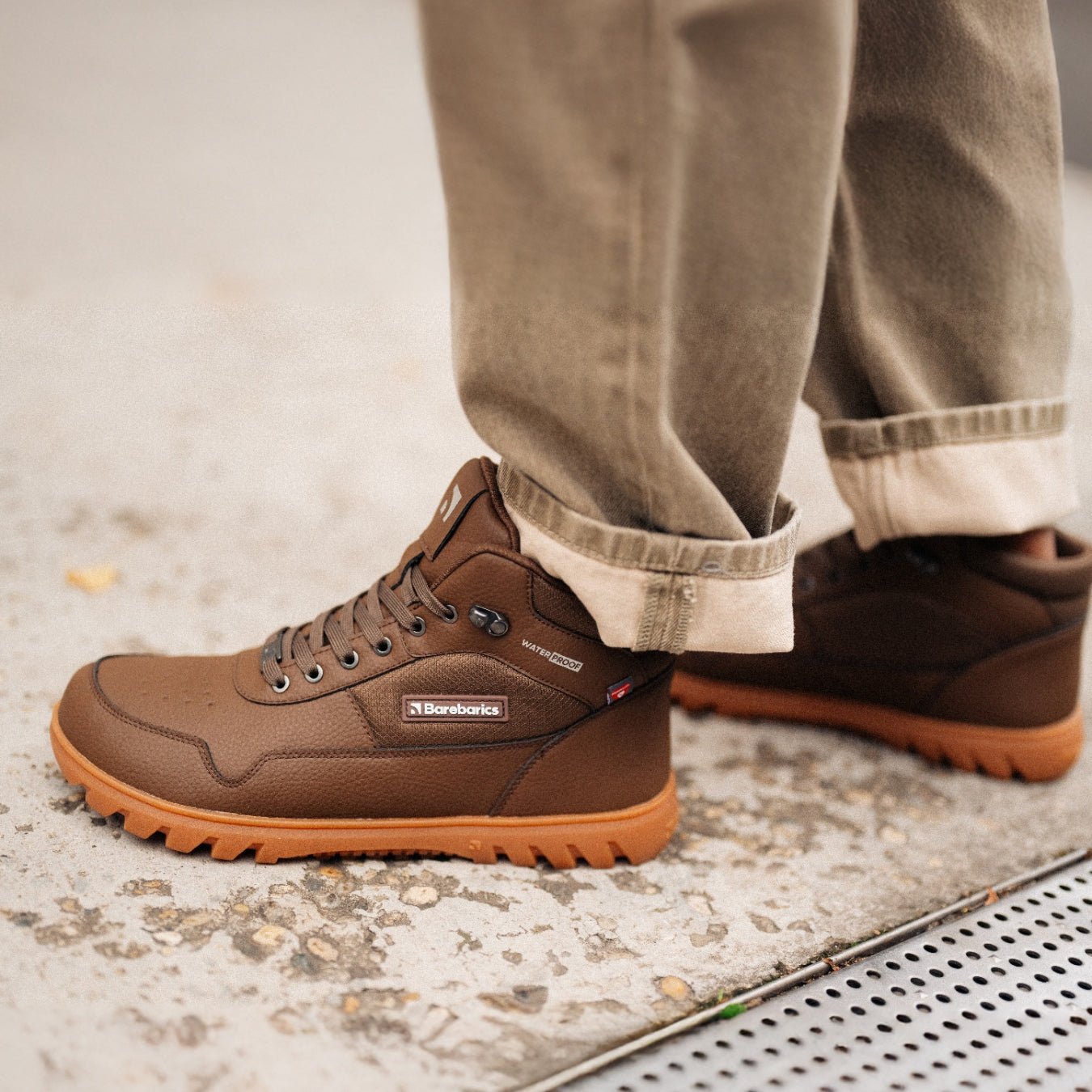 Barefoot Shoes Barebarics UrbanEdge - Dark Brown - Barefoot Shoe Store