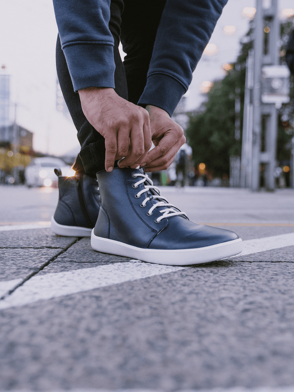 Barefoot Shoes Be Lenka Atlas - Navy Blue - Barefoot Shoe Store