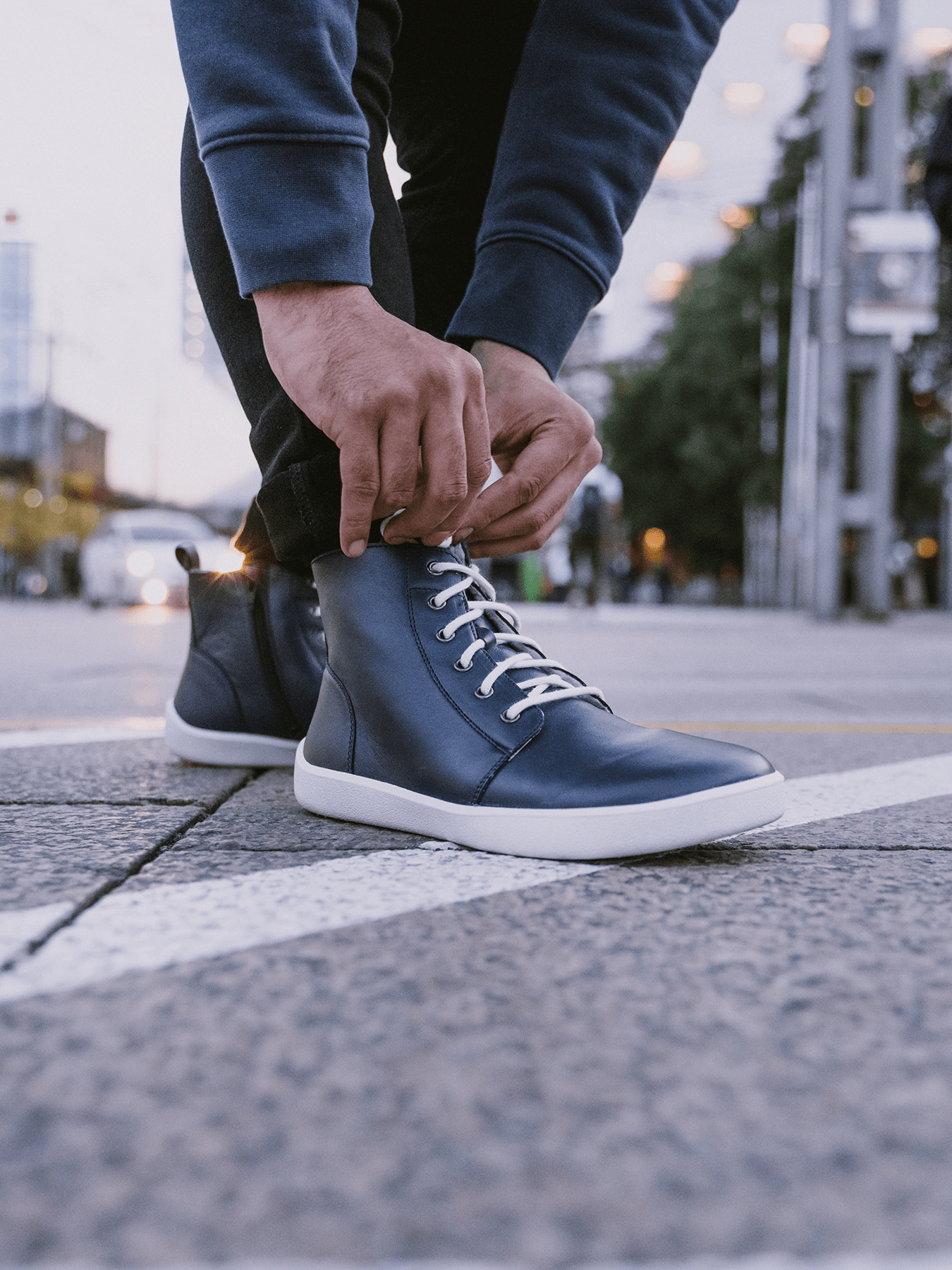 Barefoot Shoes Be Lenka Atlas - Navy Blue - Barefoot Shoe Store