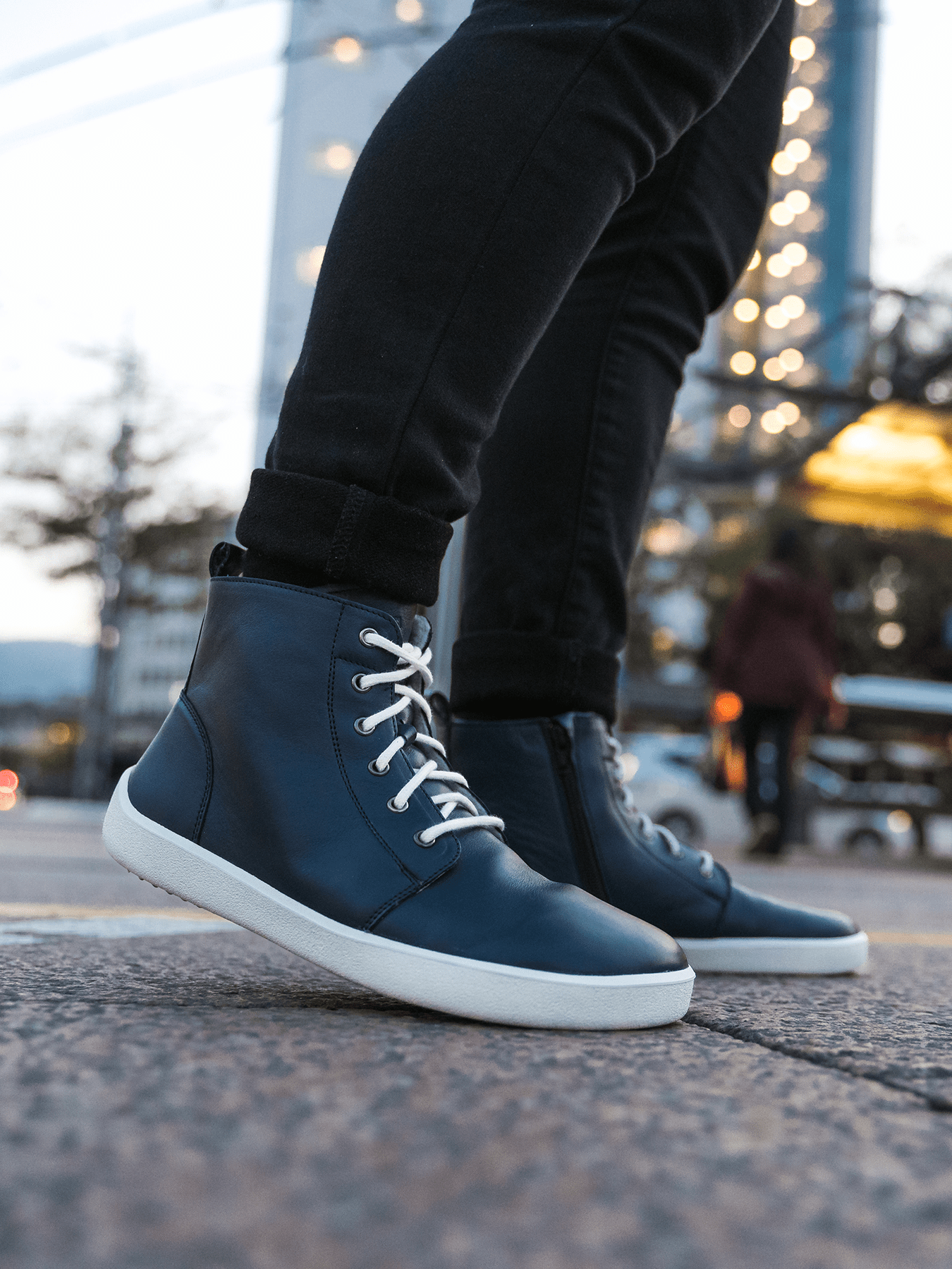 Barefoot Shoes Be Lenka Atlas - Navy Blue - Barefoot Shoe Store