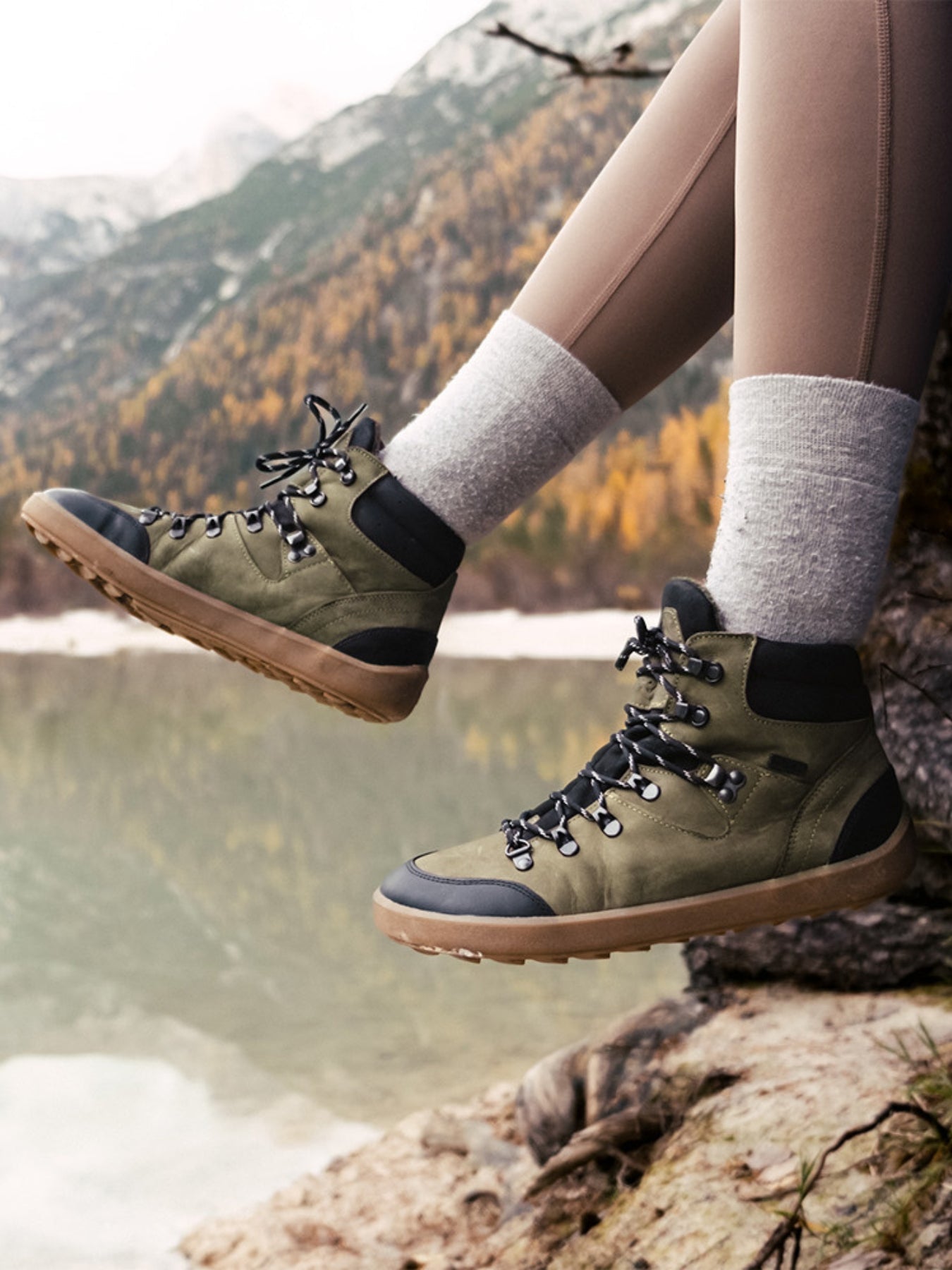 Barefoot Shoes Be Lenka Ranger 2.0 - Army Green - Barefoot Shoe Store
