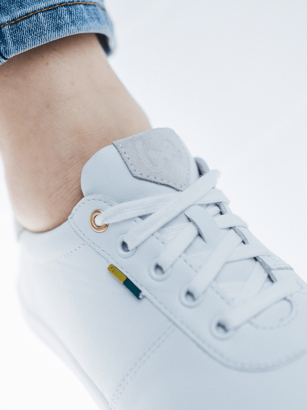 Barefoot Shoes - Be Lenka - Royale - White & Beige - Barefoot Shoe Store