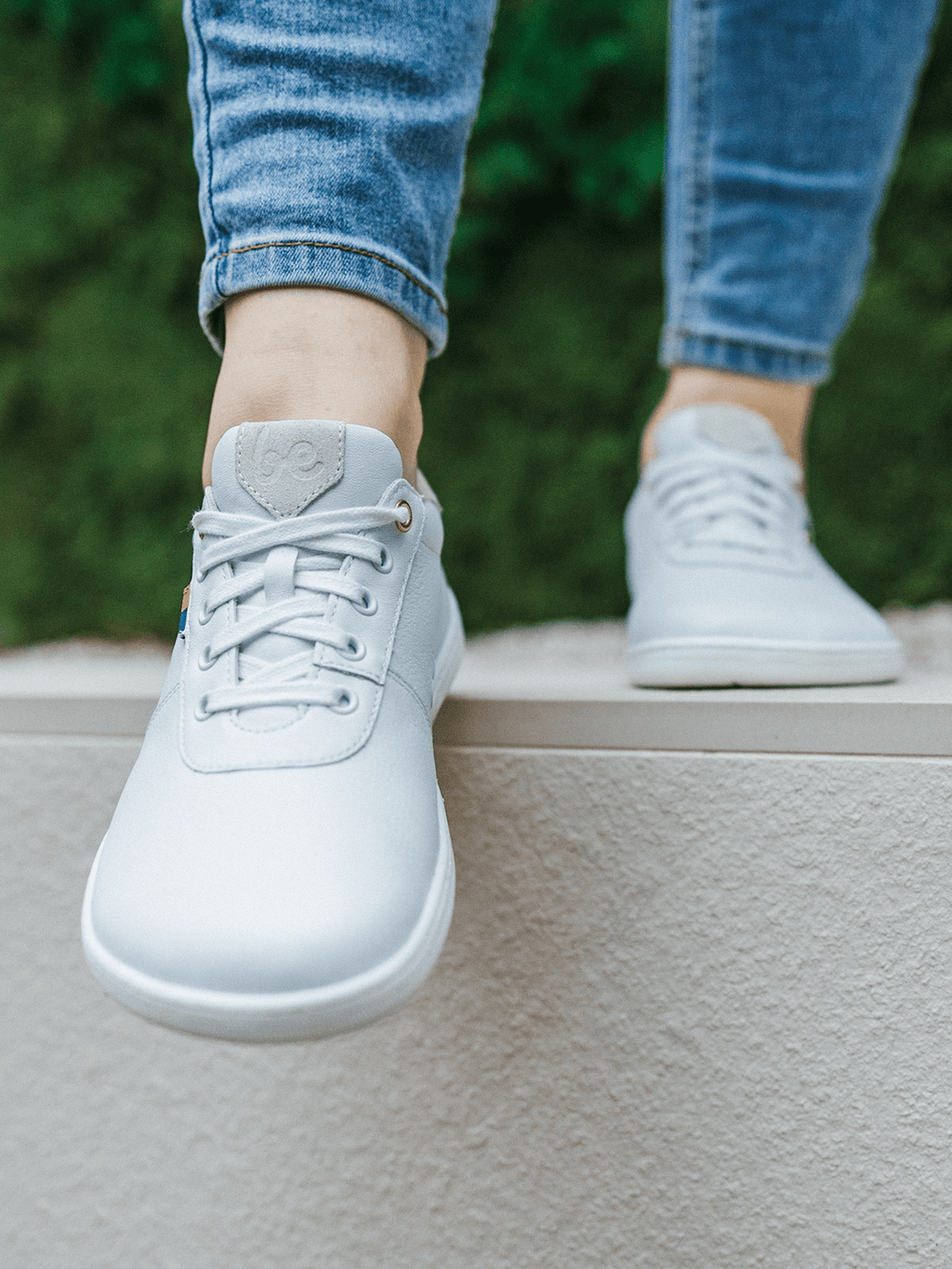 Barefoot Shoes - Be Lenka - Royale - White & Beige - Barefoot Shoe Store