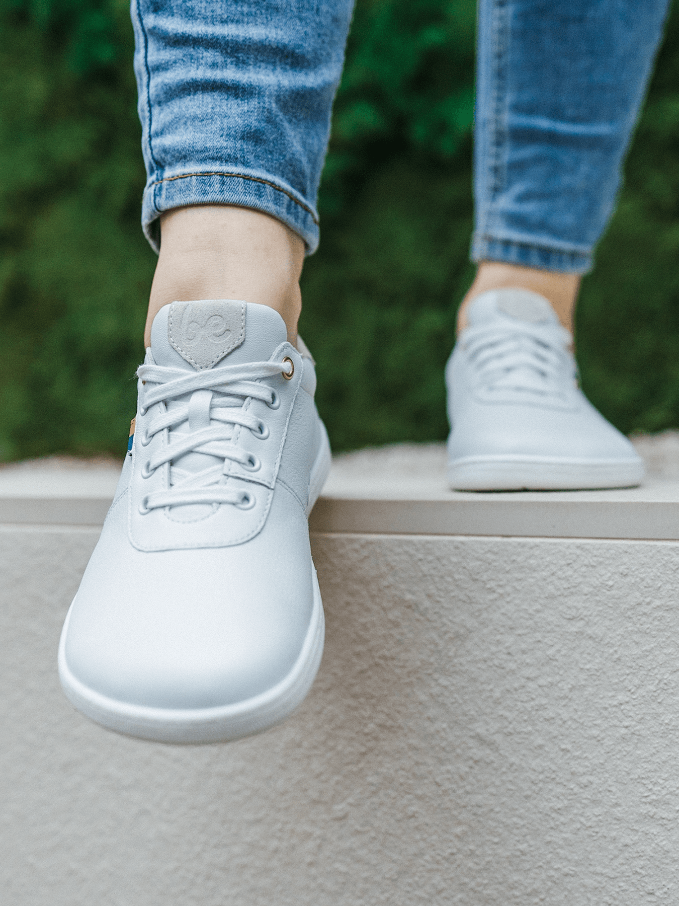 Barefoot Shoes - Be Lenka - Royale - White & Beige - Barefoot Shoe Store