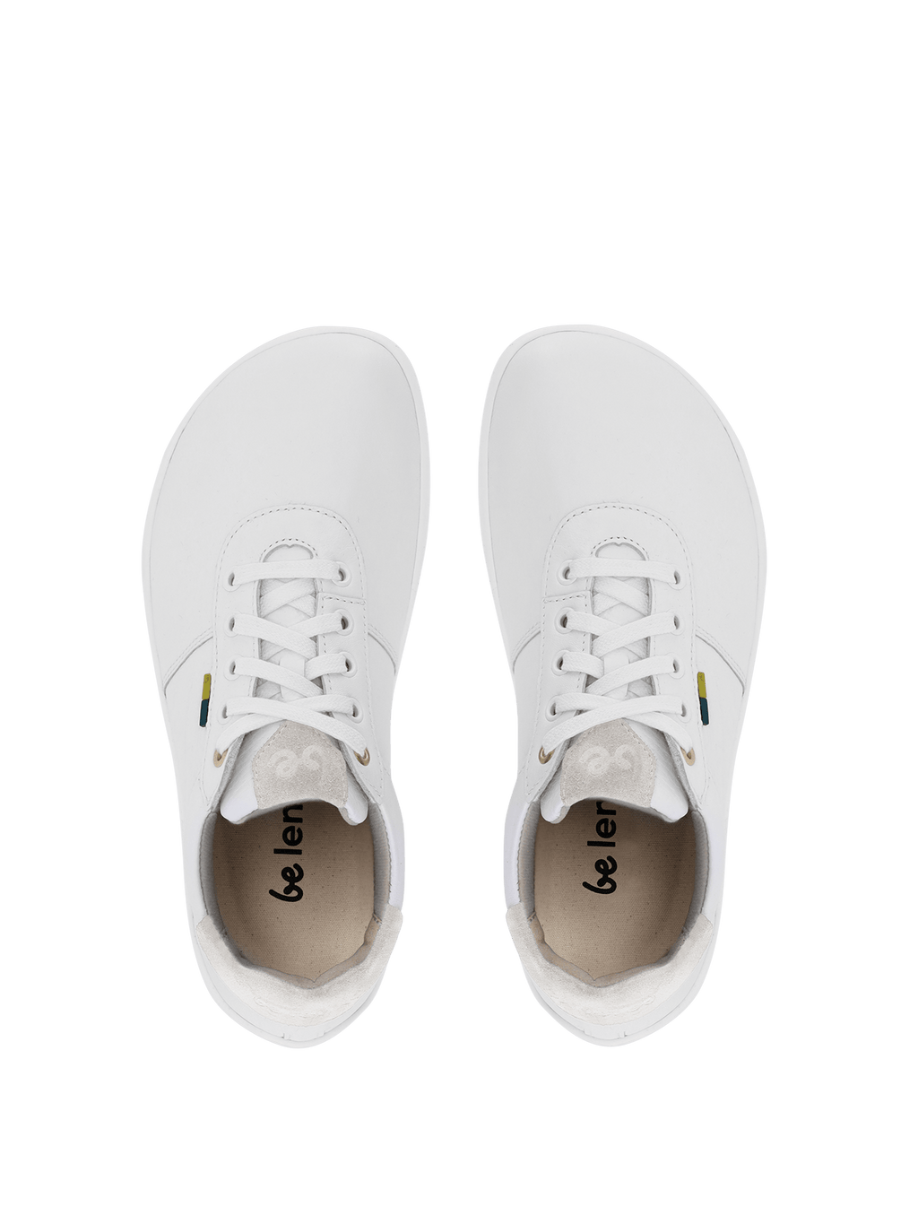 Barefoot Shoes - Be Lenka - Royale - White & Beige - Barefoot Shoe Store