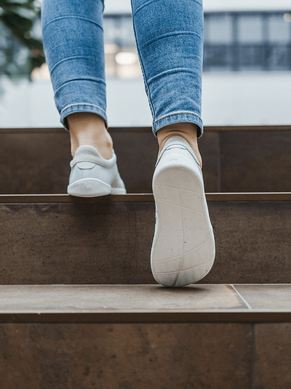 Barefoot Shoes - Be Lenka - Royale - White & Beige - Barefoot Shoe Store
