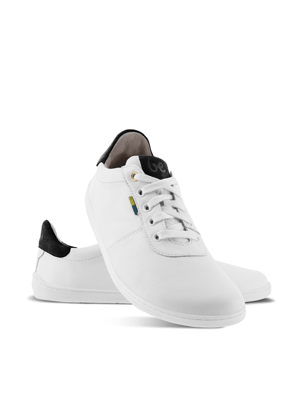 Barefoot Shoes - Be Lenka - Royale - White & Black - Barefoot Shoe Store
