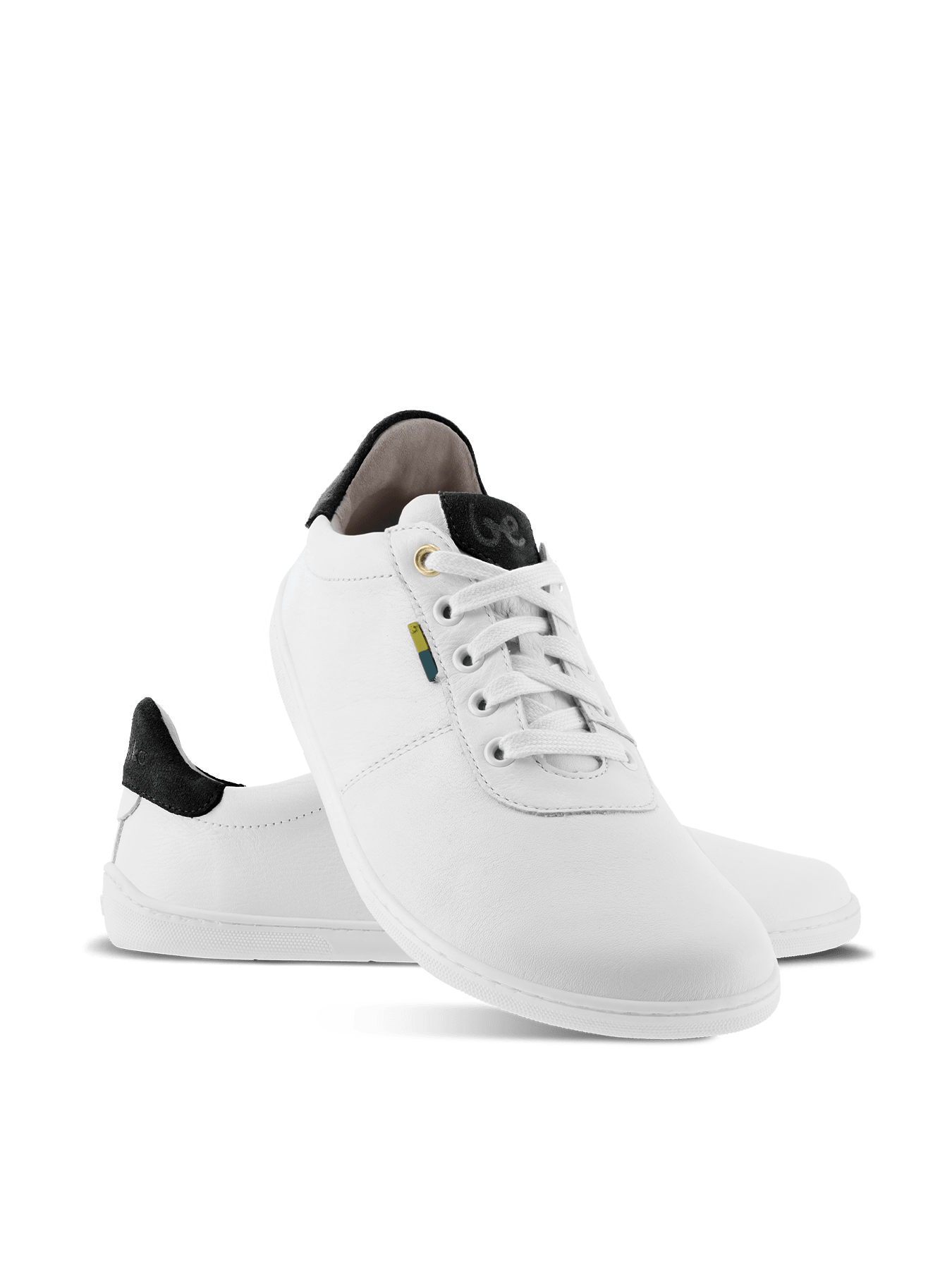 Barefoot Shoes - Be Lenka - Royale - White & Black - Barefoot Shoe Store