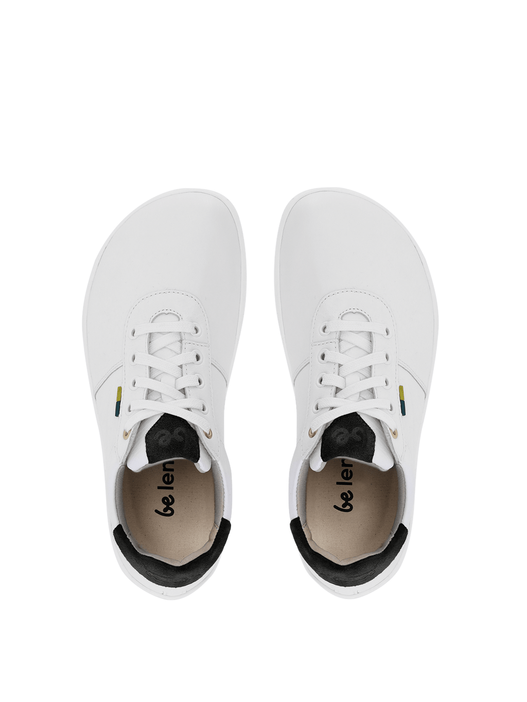 Barefoot Shoes - Be Lenka - Royale - White & Black - Barefoot Shoe Store