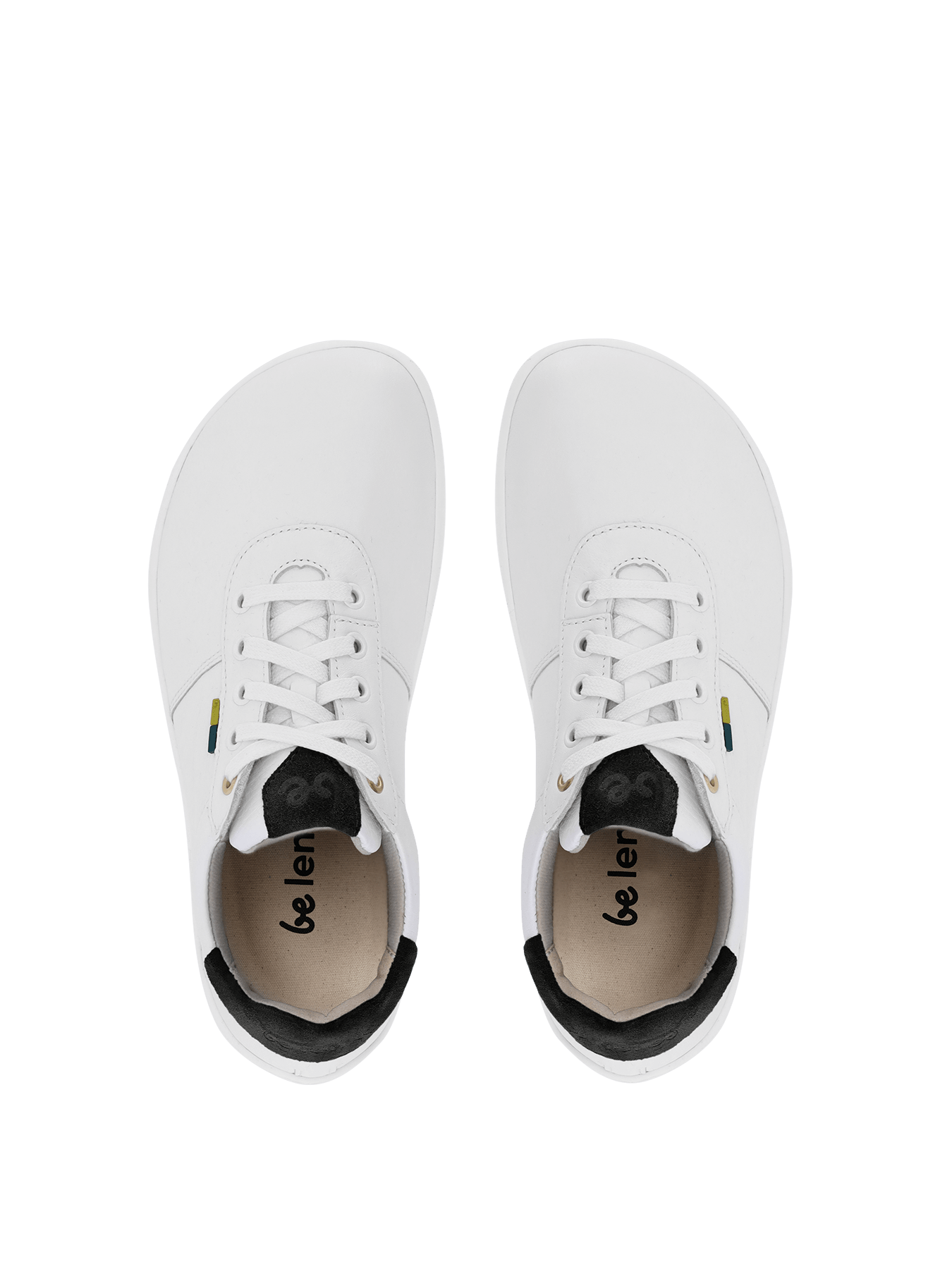 Barefoot Shoes - Be Lenka - Royale - White & Black - Barefoot Shoe Store