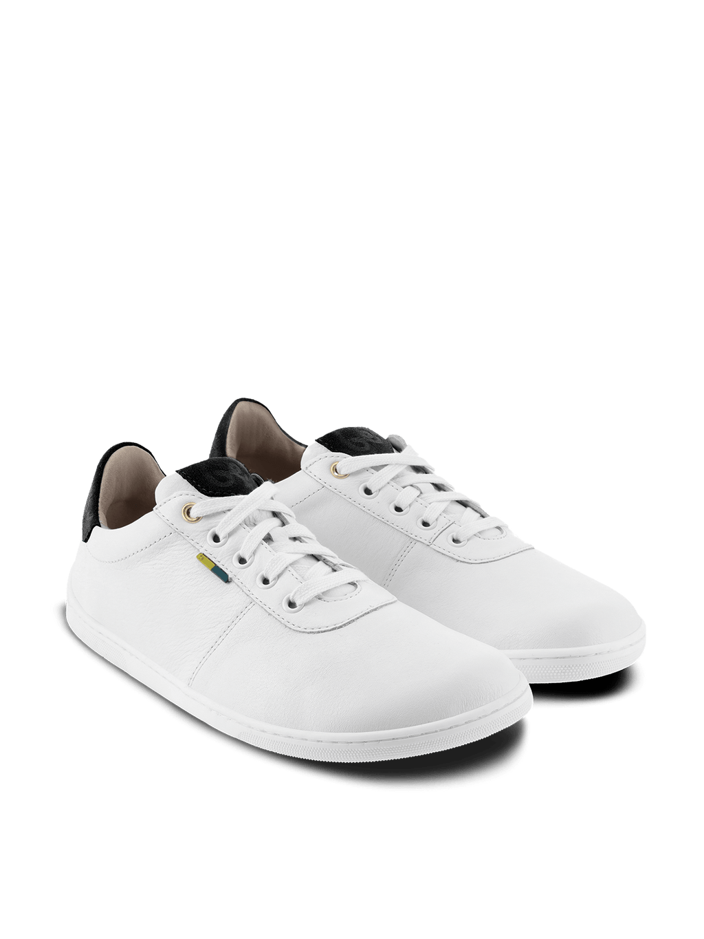 Barefoot Shoes - Be Lenka - Royale - White & Black - Barefoot Shoe Store