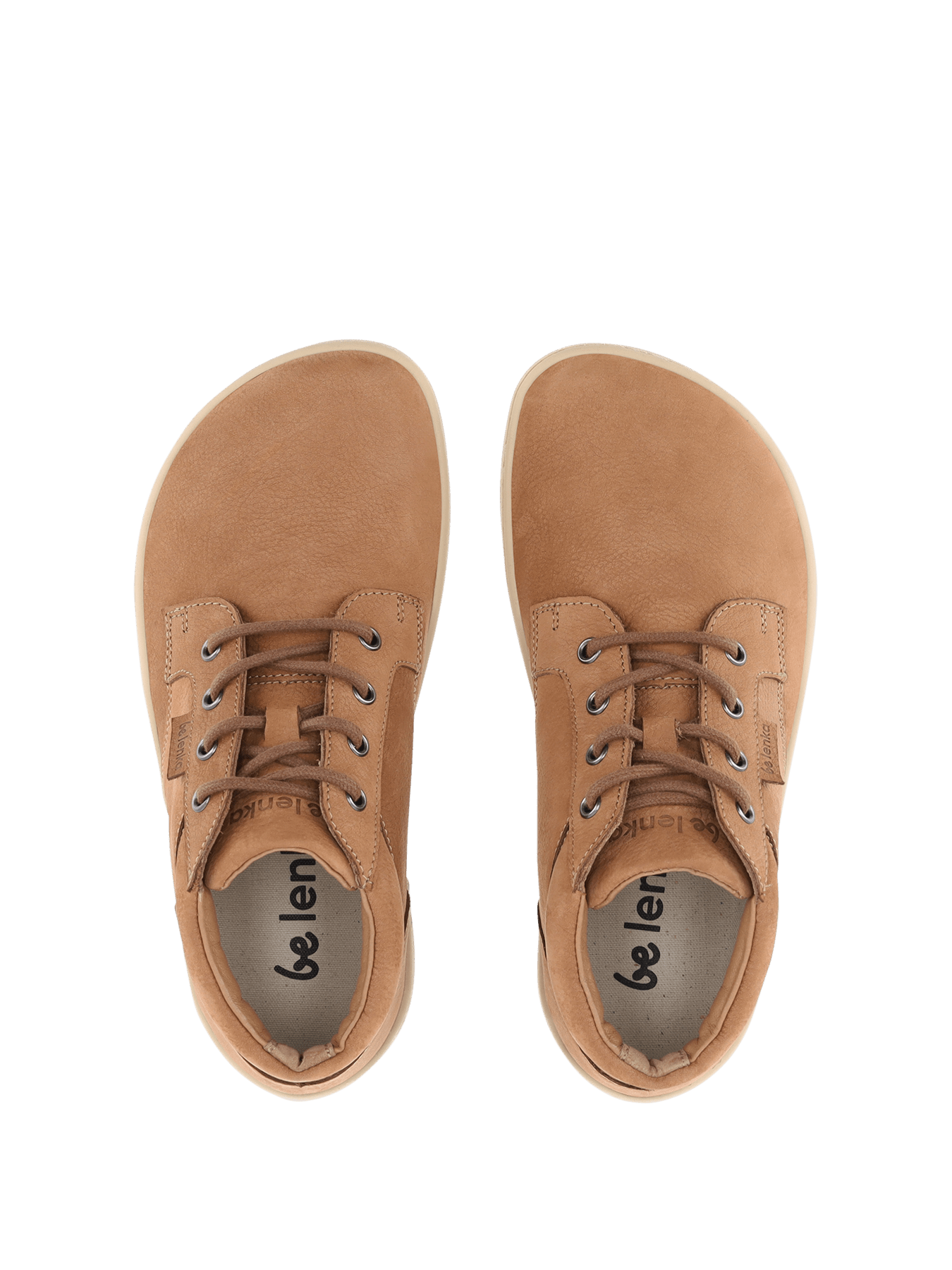 Barefoot Shoes - Be Lenka - Synergy - Cognac & Beige - Barefoot Shoe Store