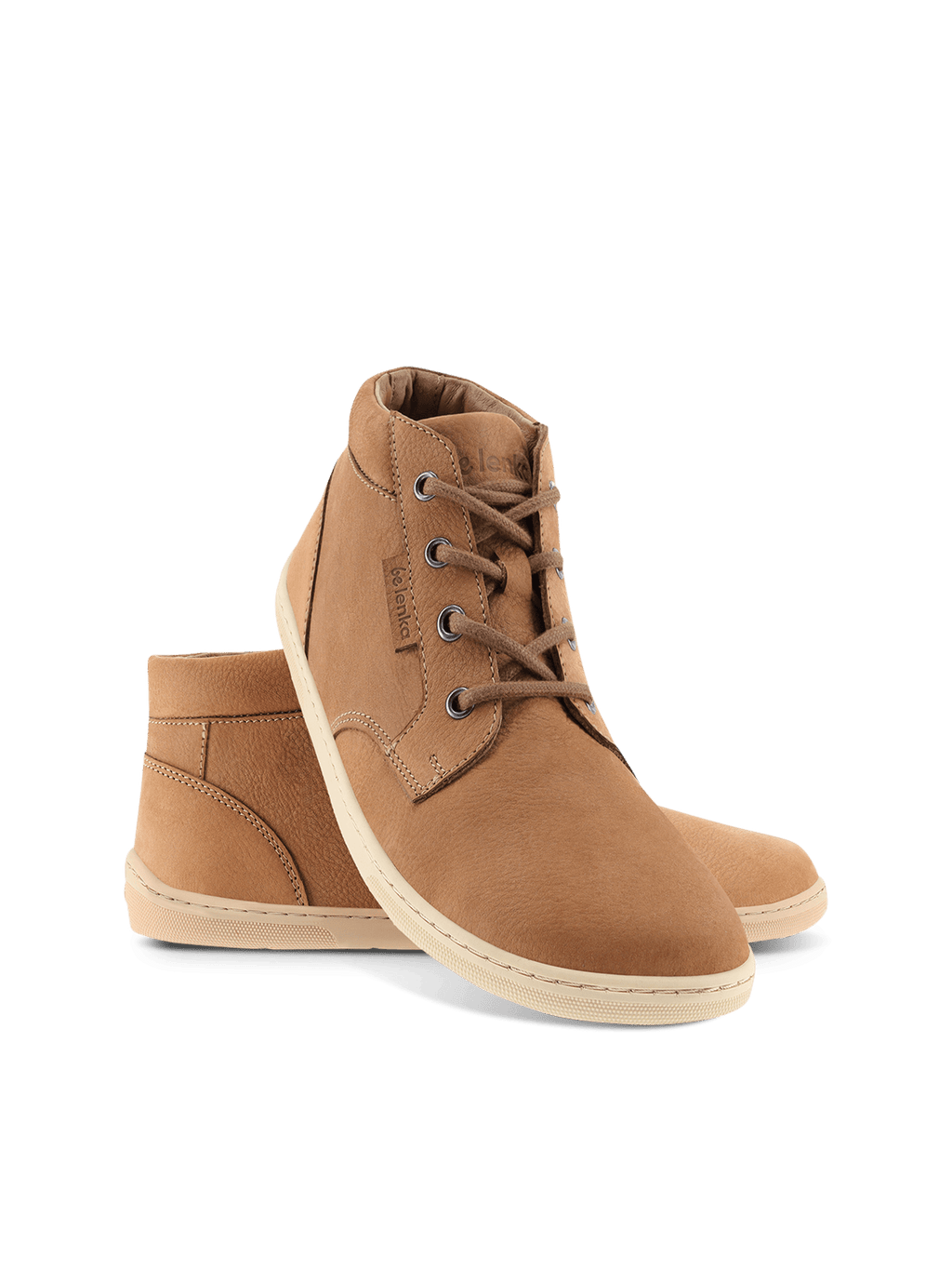 Barefoot Shoes - Be Lenka - Synergy - Cognac & Beige - Barefoot Shoe Store