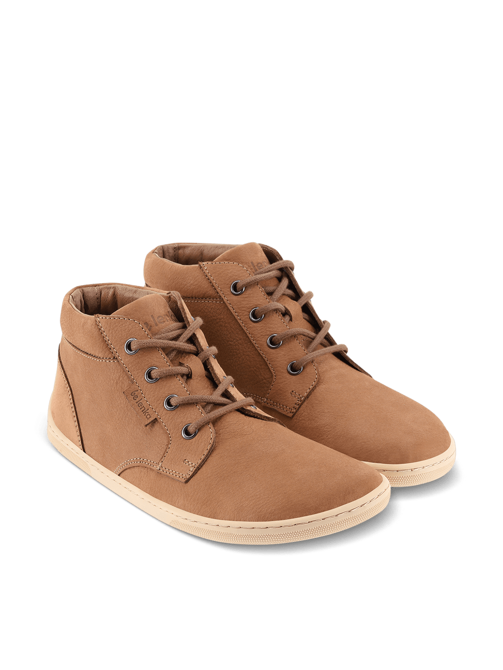 Barefoot Shoes - Be Lenka - Synergy - Cognac & Beige - Barefoot Shoe Store