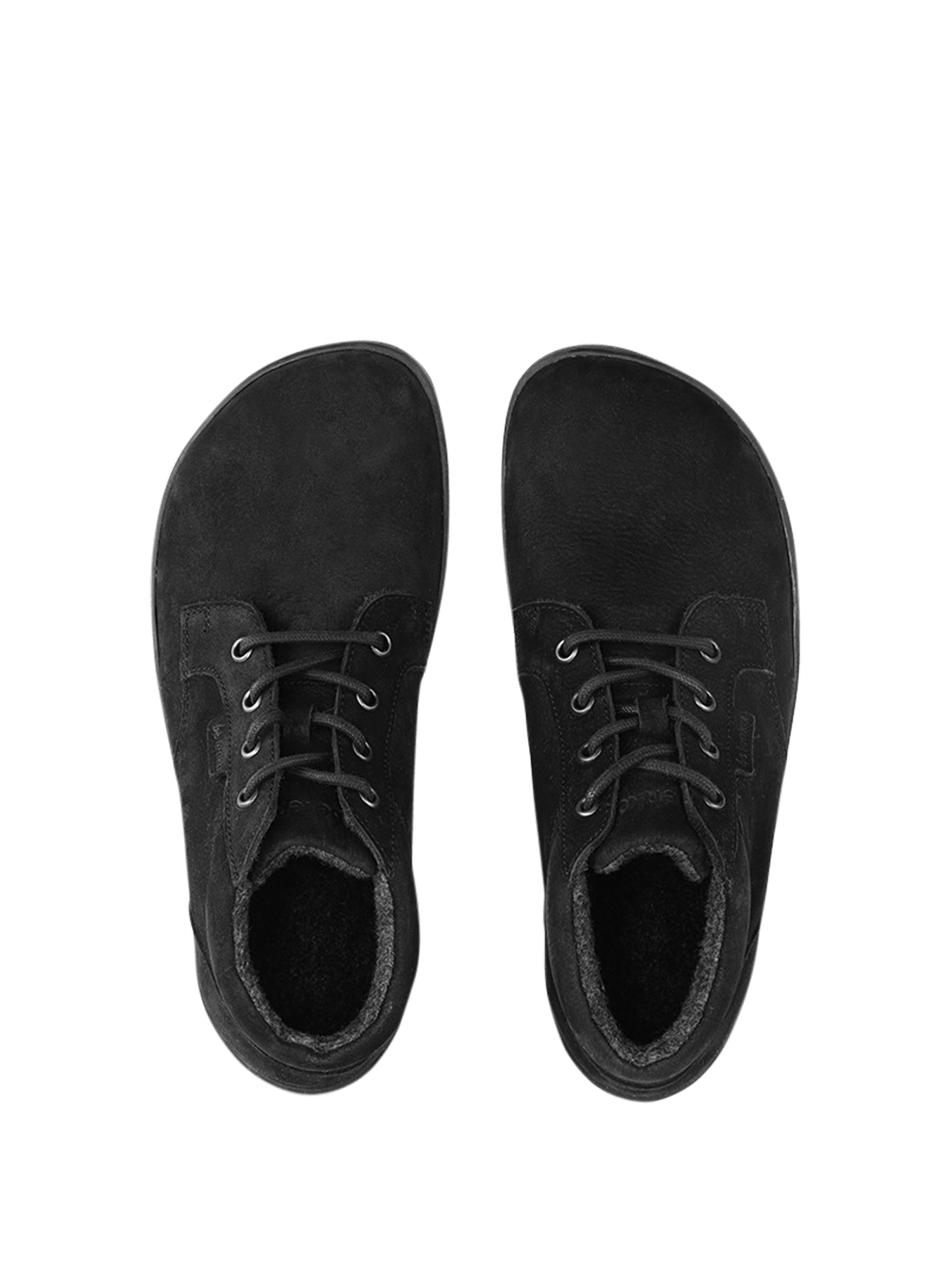 Barefoot Shoes - Be Lenka - Synergy - Fleece - All Black - Barefoot Shoe Store