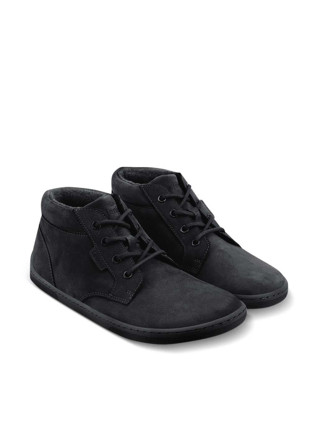 Barefoot Shoes - Be Lenka - Synergy - Fleece - All Black - Barefoot Shoe Store