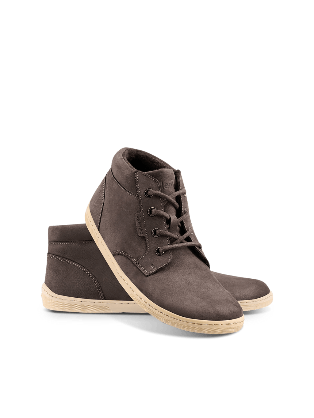 Barefoot Shoes - Be Lenka - Synergy - Fleece - Chocolate & Beige - Barefoot Shoe Store