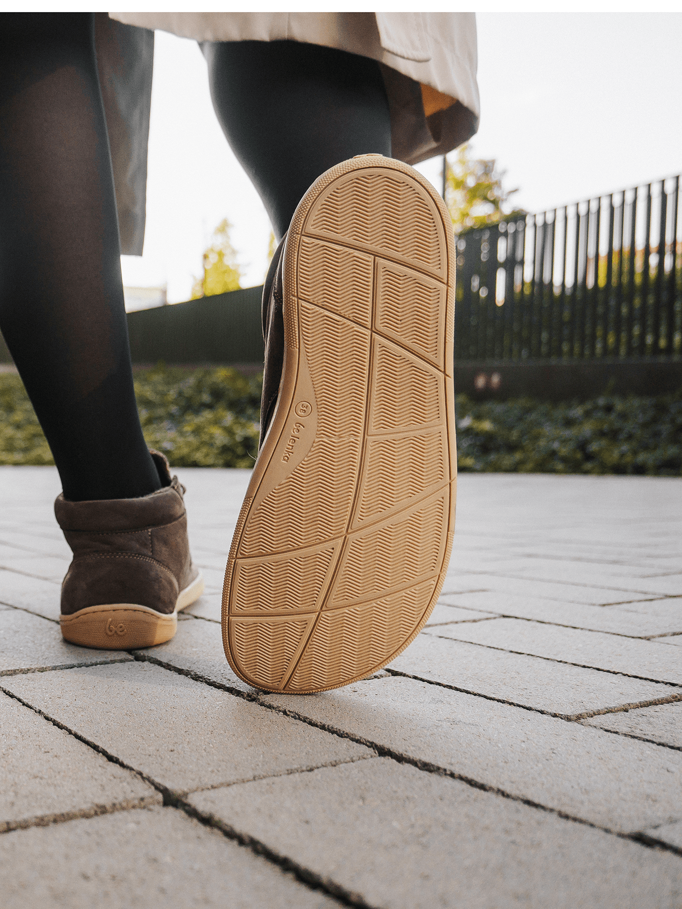 Barefoot Shoes - Be Lenka - Synergy - Fleece - Chocolate & Beige - Barefoot Shoe Store