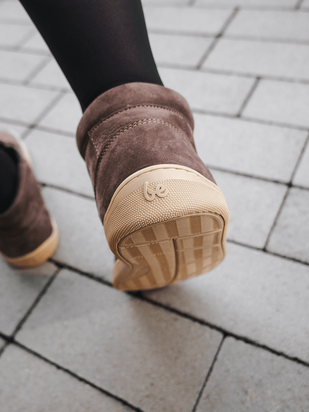Barefoot Shoes - Be Lenka - Synergy - Fleece - Chocolate & Beige - Barefoot Shoe Store