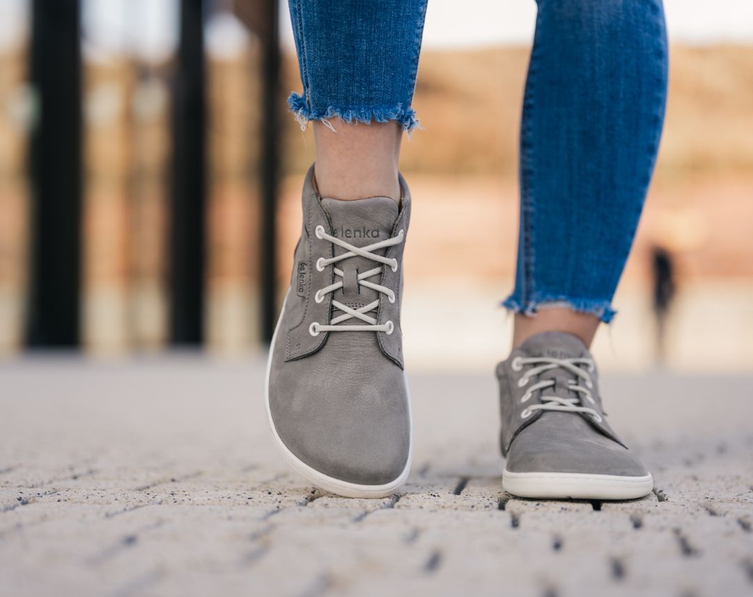 Barefoot Shoes Be Lenka Synergy - Pebble Grey - Barefoot Shoe Store