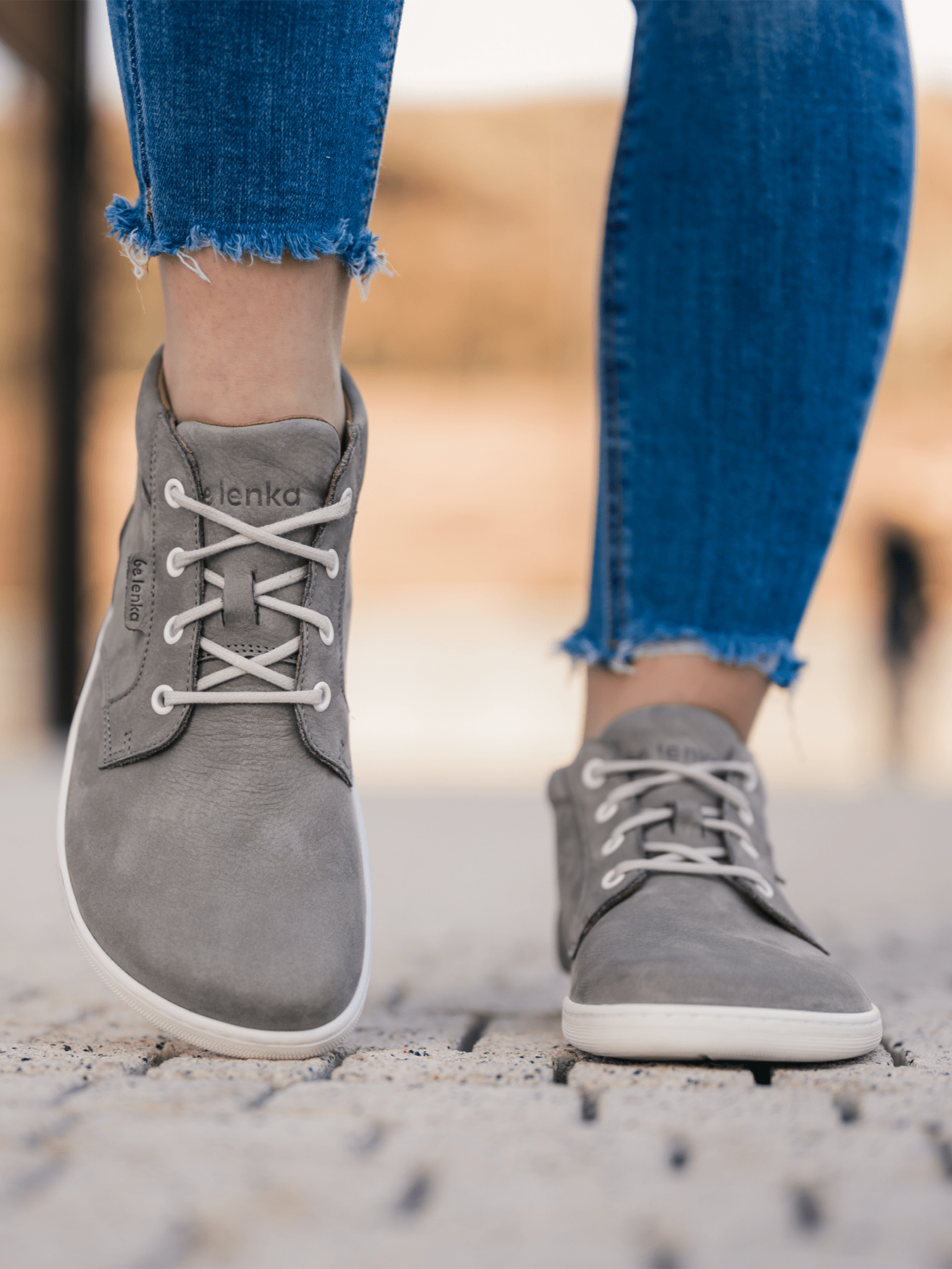 Barefoot Shoes Be Lenka Synergy - Pebble Grey - Barefoot Shoe Store