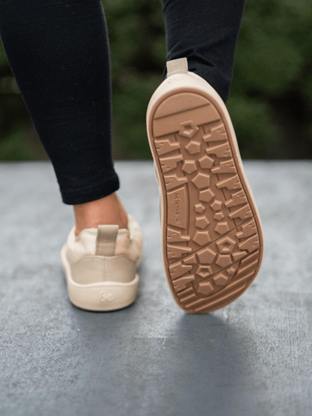 Barefoot Slip - on shoes Be Lenka Nimbus - Beige - Barefoot Shoe Store