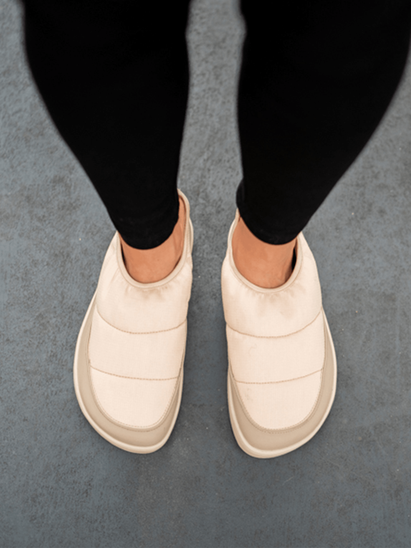 Barefoot Slip - on shoes Be Lenka Nimbus - Beige - Barefoot Shoe Store